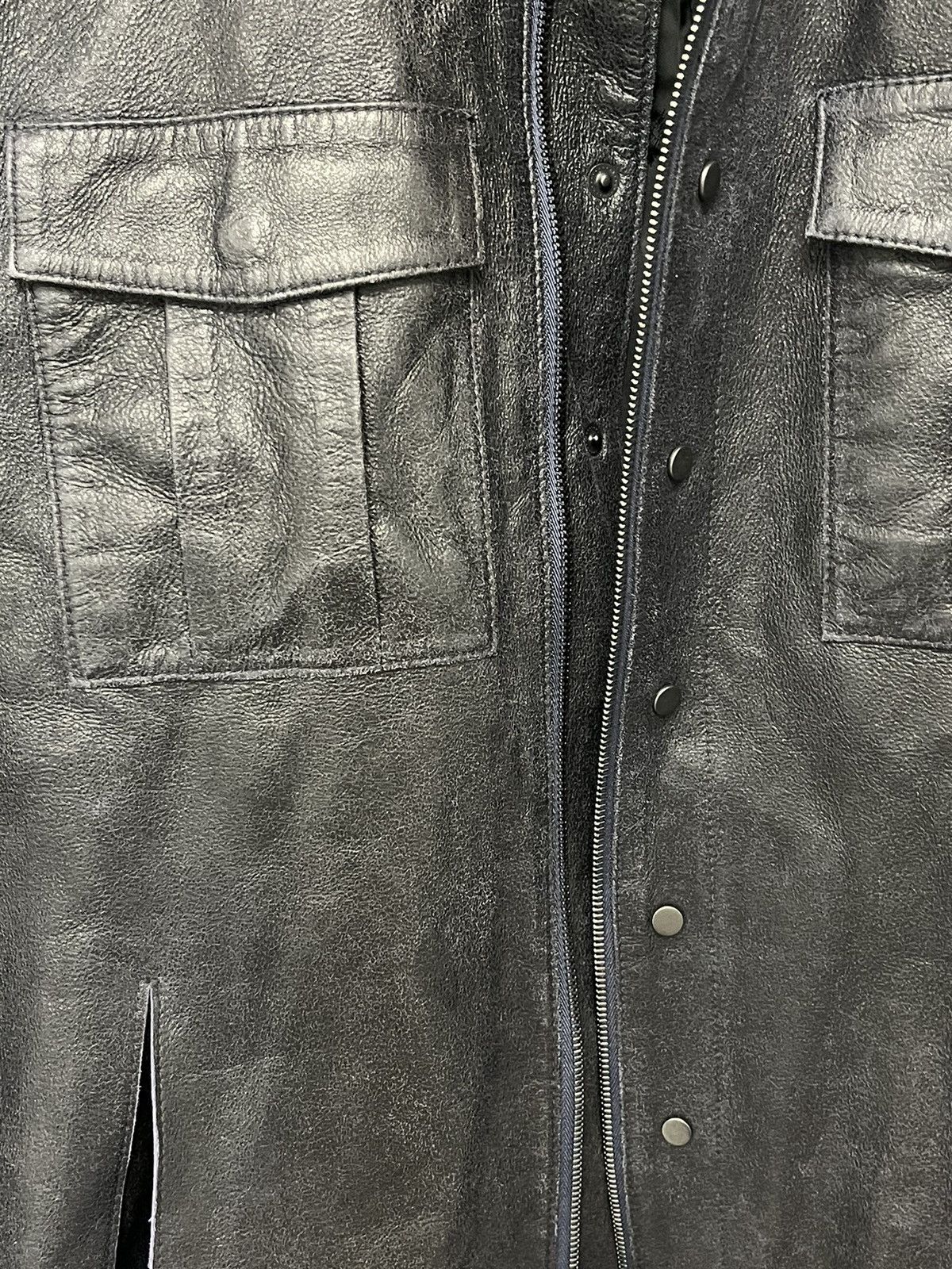 John Varvatos Tinian Slim Fit Snap Zip Front Jacket. 48 Size US M / EU 48-50 / 2 - 6 Thumbnail