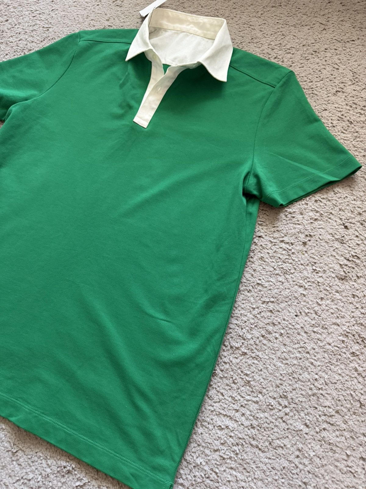 Theory THEORY GREEN POLO SHIRT Size US M / EU 48-50 / 2 - 5 Thumbnail