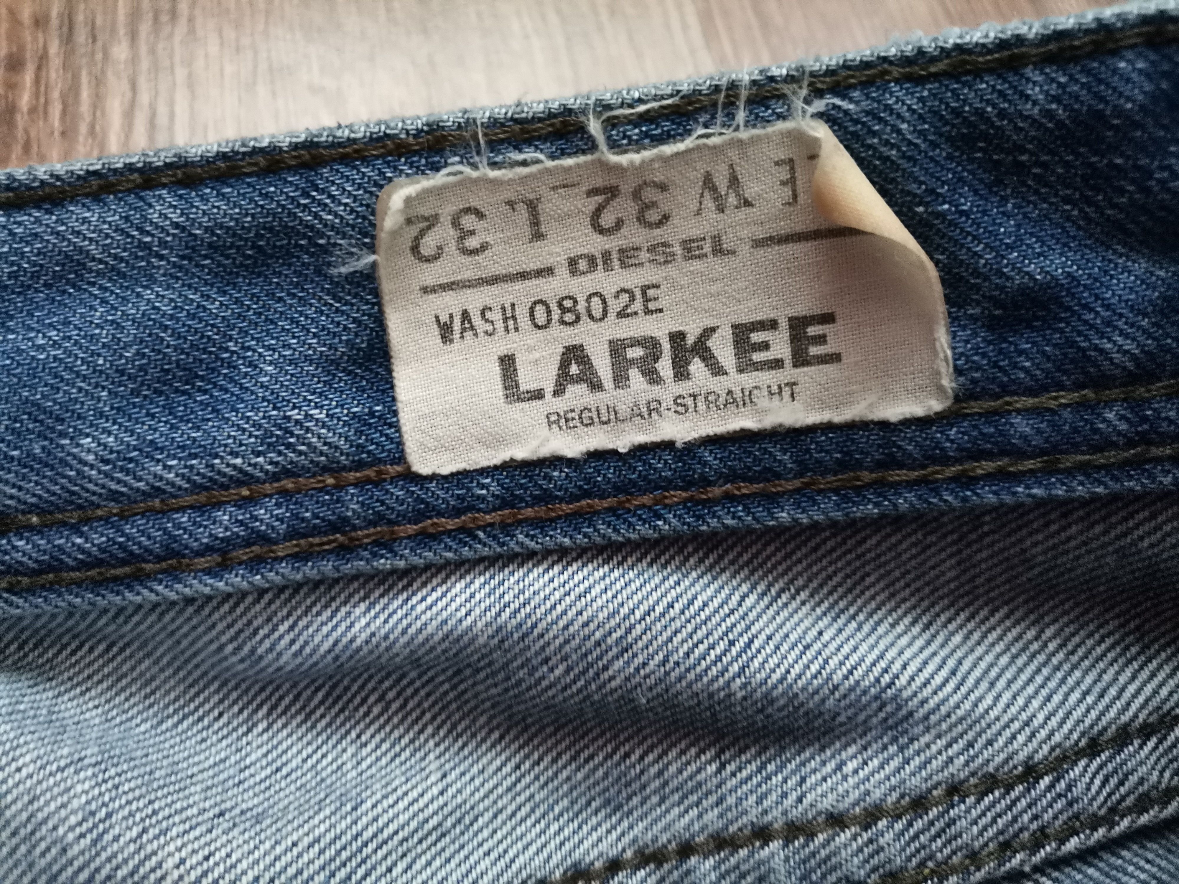 Diesel Diesel Larkee Distressed Jeans Size US 32 / EU 48 - 2 Thumbnail