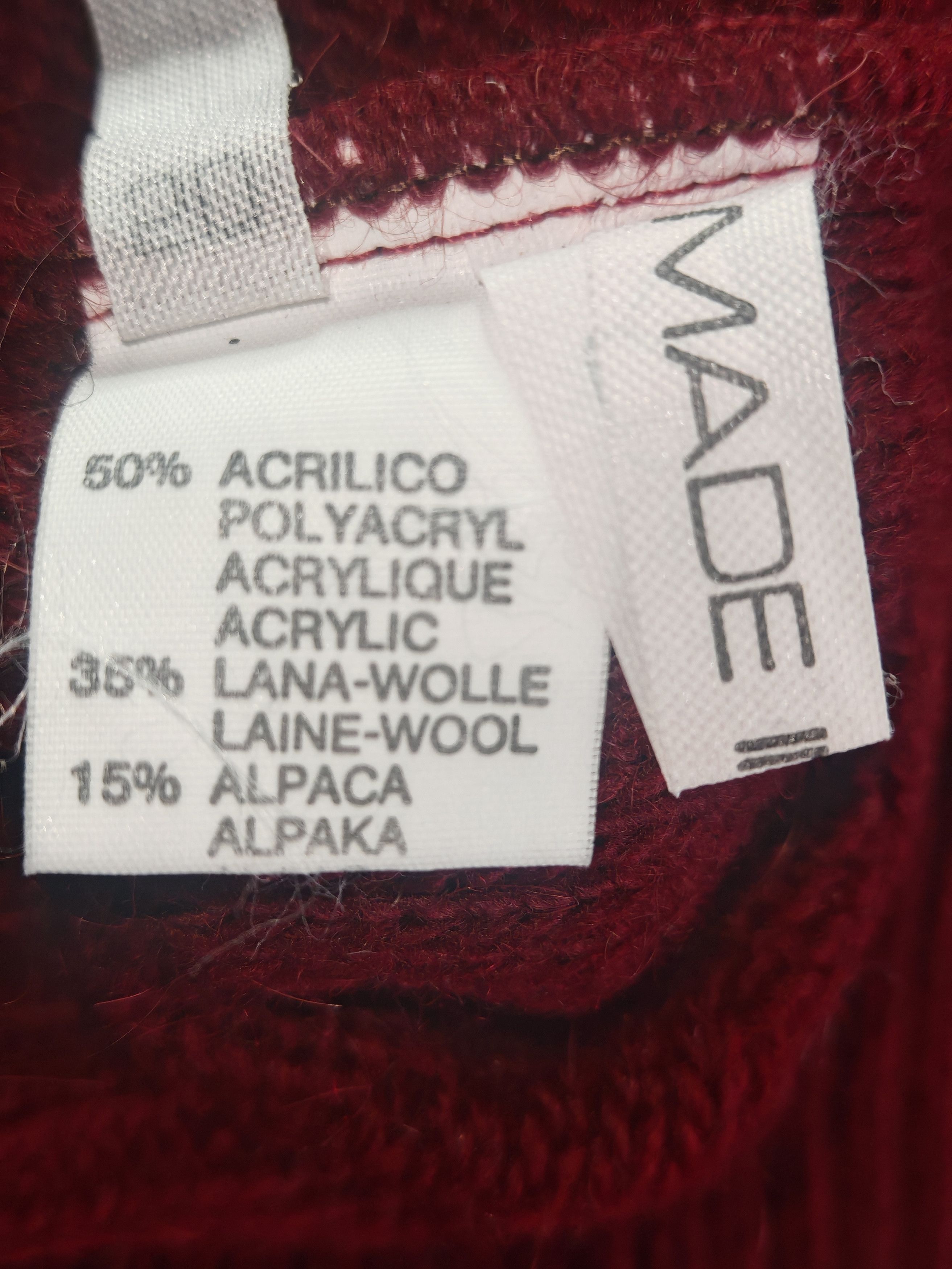 Other VTG Monte Carlo Men's Burgundy Pullover Sweater Size US M / EU 48-50 / 2 - 4 Thumbnail