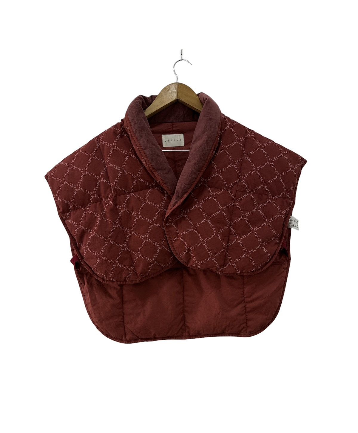 Celine Celine Full Print Monogram Poncho Padded Design Size US M / EU 48-50 / 2 - 1 Thumbnail