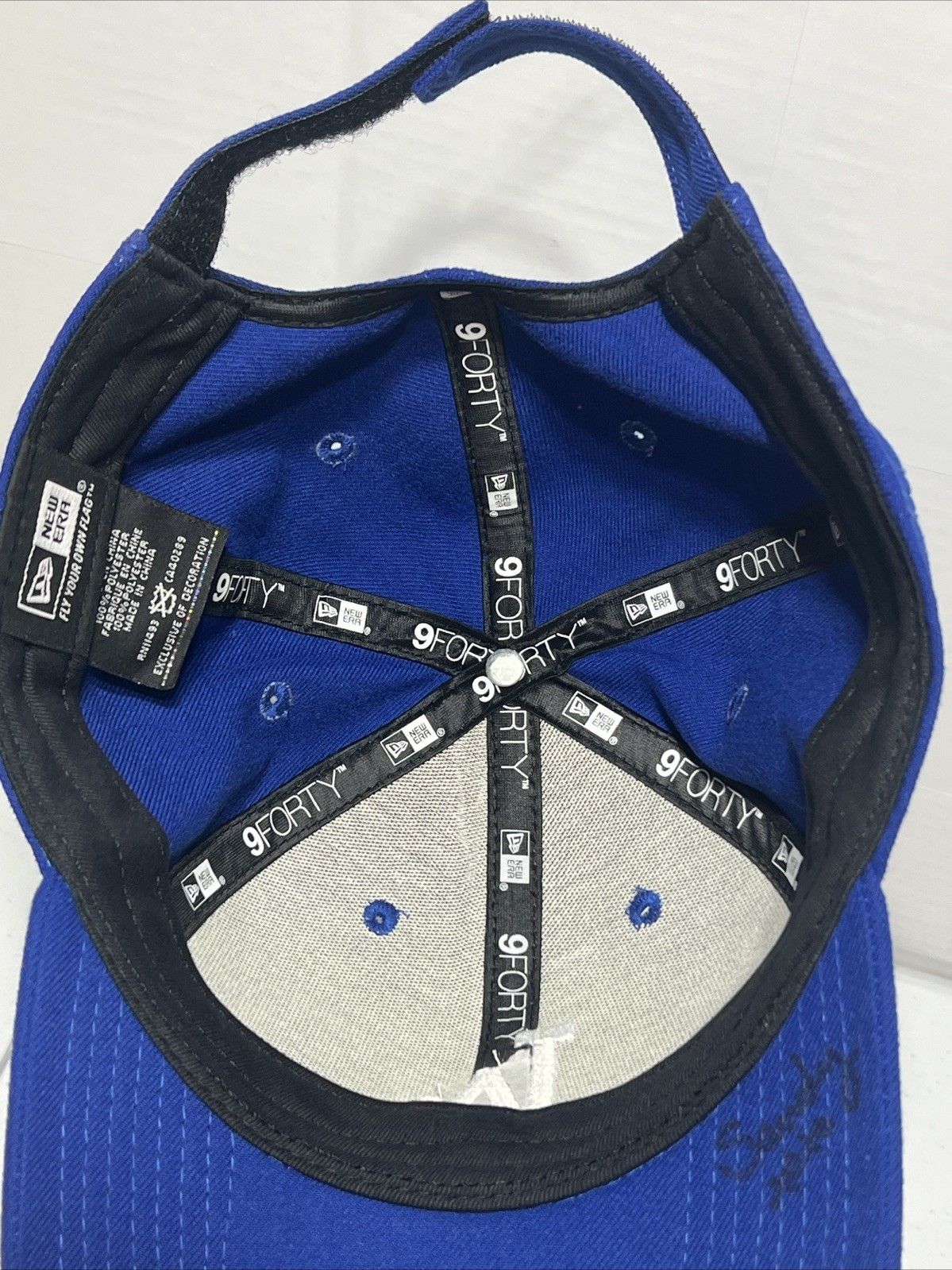 New Era Vintage New Era LA Dodgers Baseball Cap Royal Blue Size ONE SIZE - 5 Thumbnail
