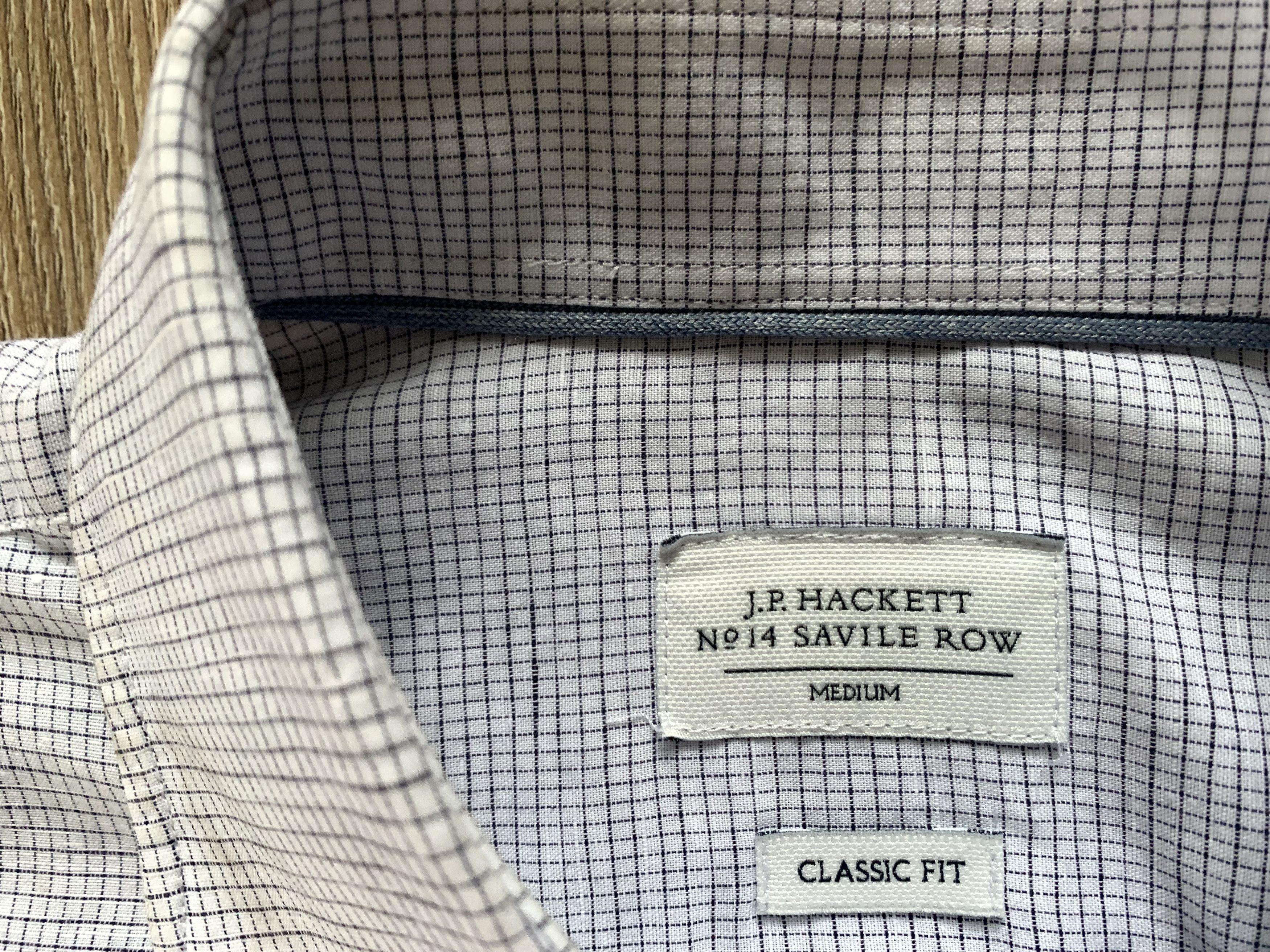 Hackett Hackett London Men's Linen Shirt Size US M / EU 48-50 / 2 - 5 Thumbnail