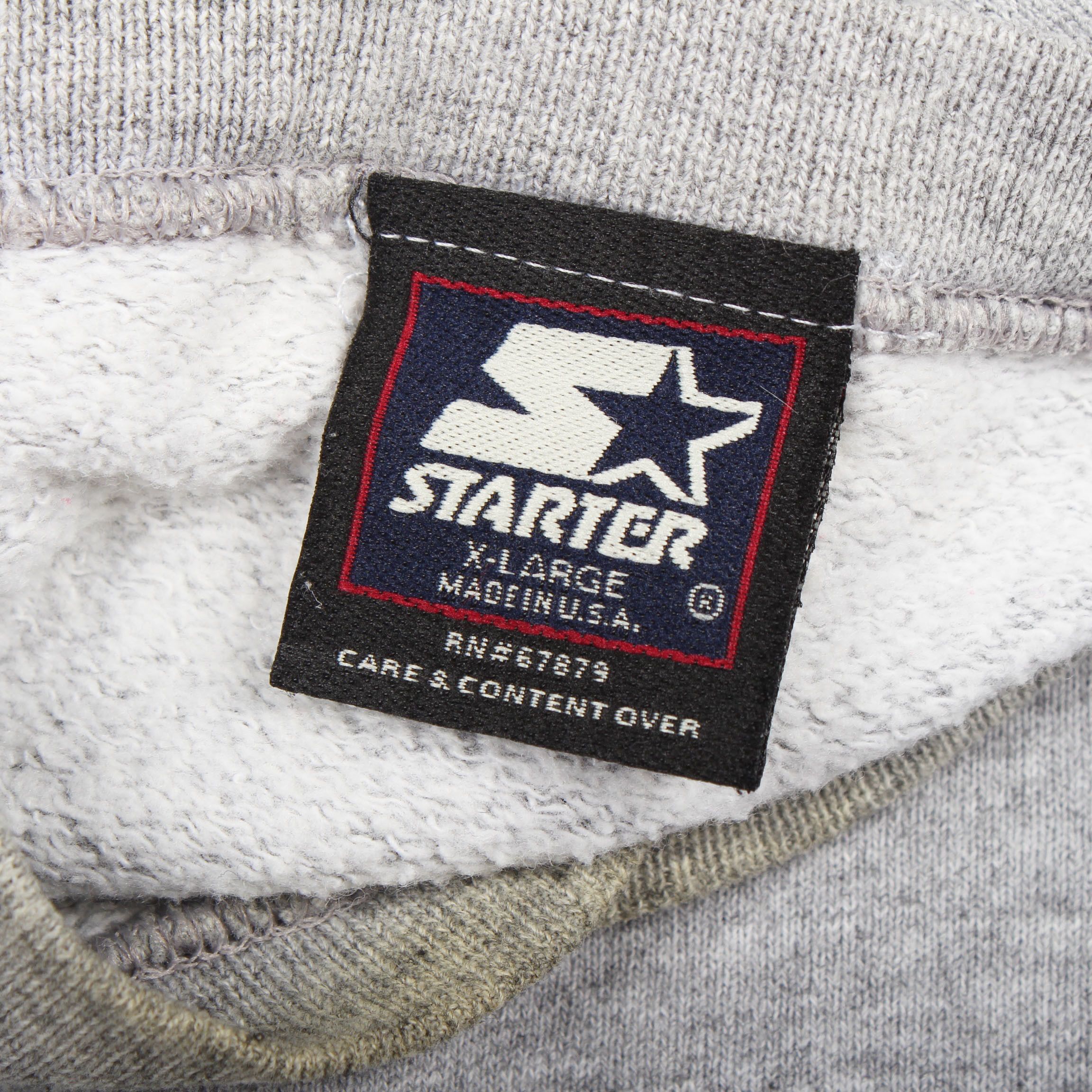 Starter × Vintage Starter University of Kansas Jayhawks Crewneck Sweatshirt Size US XL / EU 56 / 4 - 4 Thumbnail