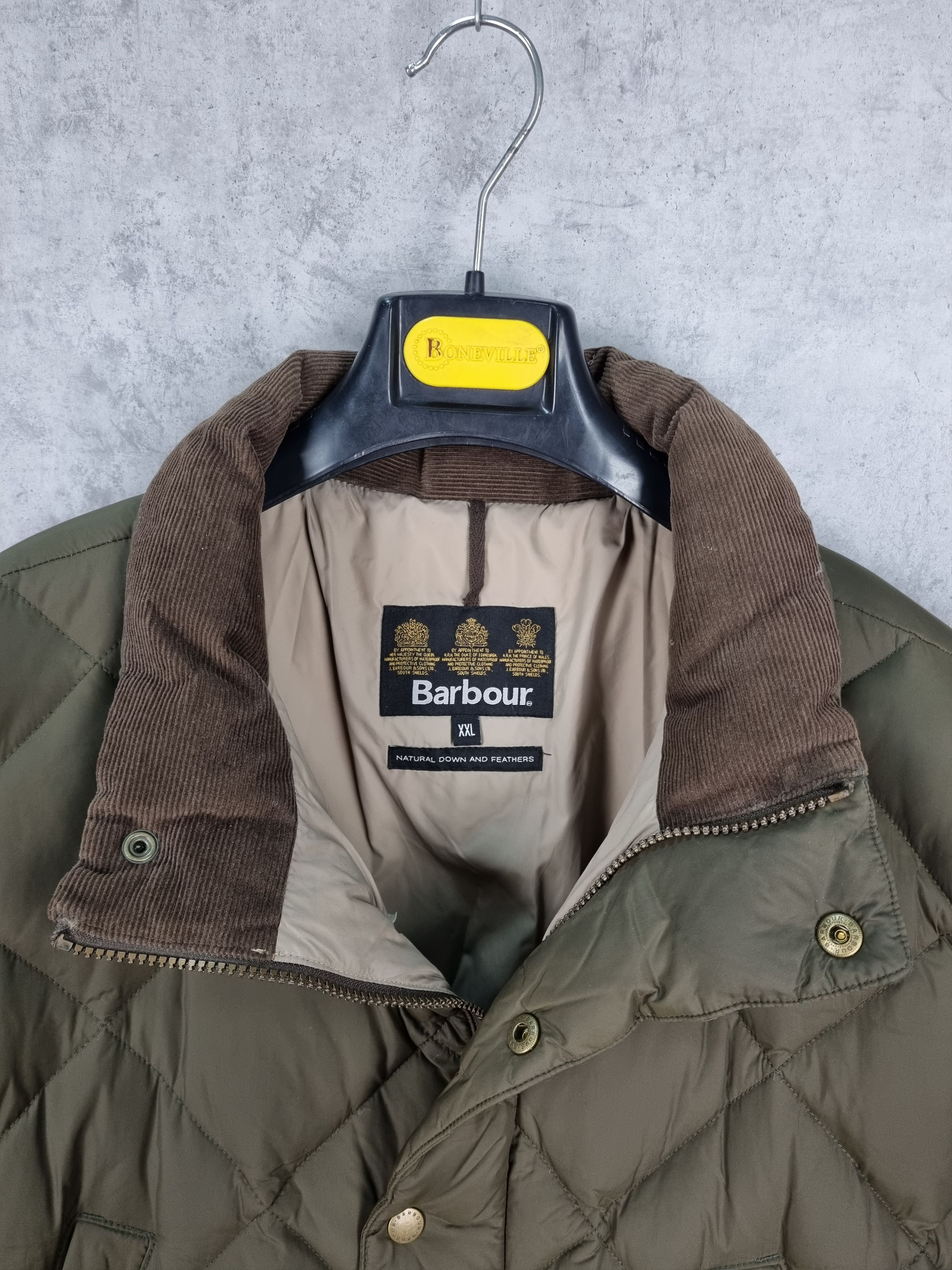 Barbour × Vintage Rare Barbour Down Quilted Jacket Arctic Size US L / EU 52-54 / 3 - 7 Thumbnail