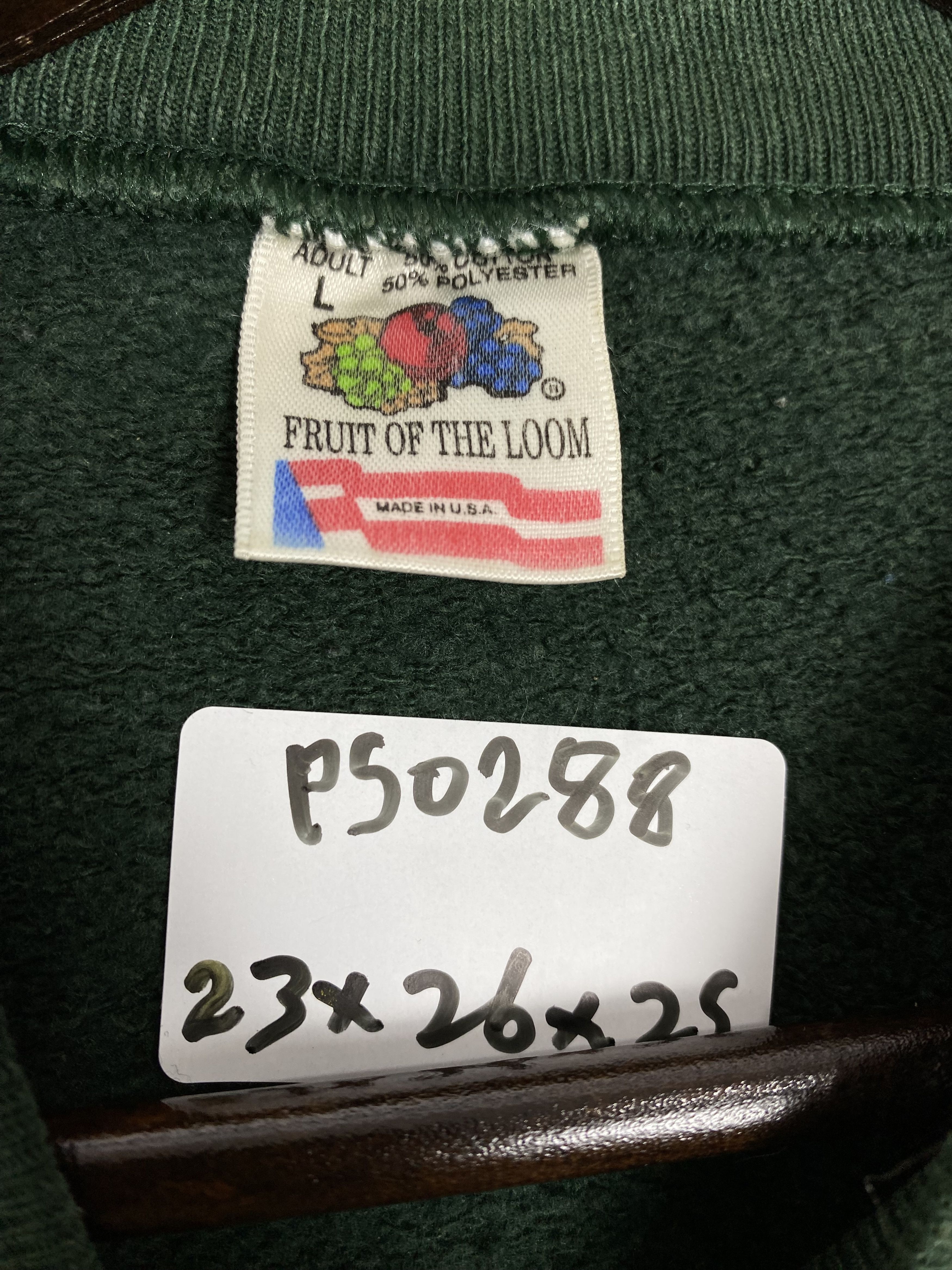Fruit Of The Loom Vintage Hawaii Fruit of The Loom Sweatshirts PS0288 Size US L / EU 52-54 / 3 - 6 Thumbnail