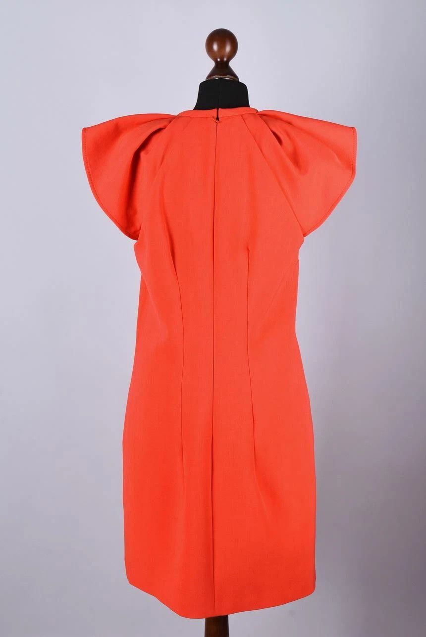Victoria Beckham Women's Victoria Beckham Ruffle Sleeve Mini Dress Size S Size S / US 4 / IT 40 - 3 Thumbnail