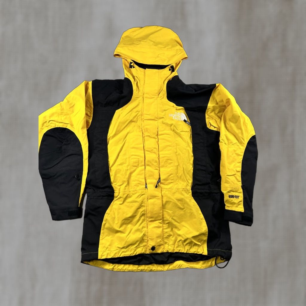 The North Face The North Face Jacket Mens Small Yellow Hooded Ski Retro Coat Parka Waterproof Size US S / EU 44-46 / 1 - 1 Thumbnail