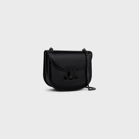 Celine o1w1db10326 110973EQJ Size:OS /Chain Crossbody Bag in Black Size ONE SIZE - 2 Thumbnail