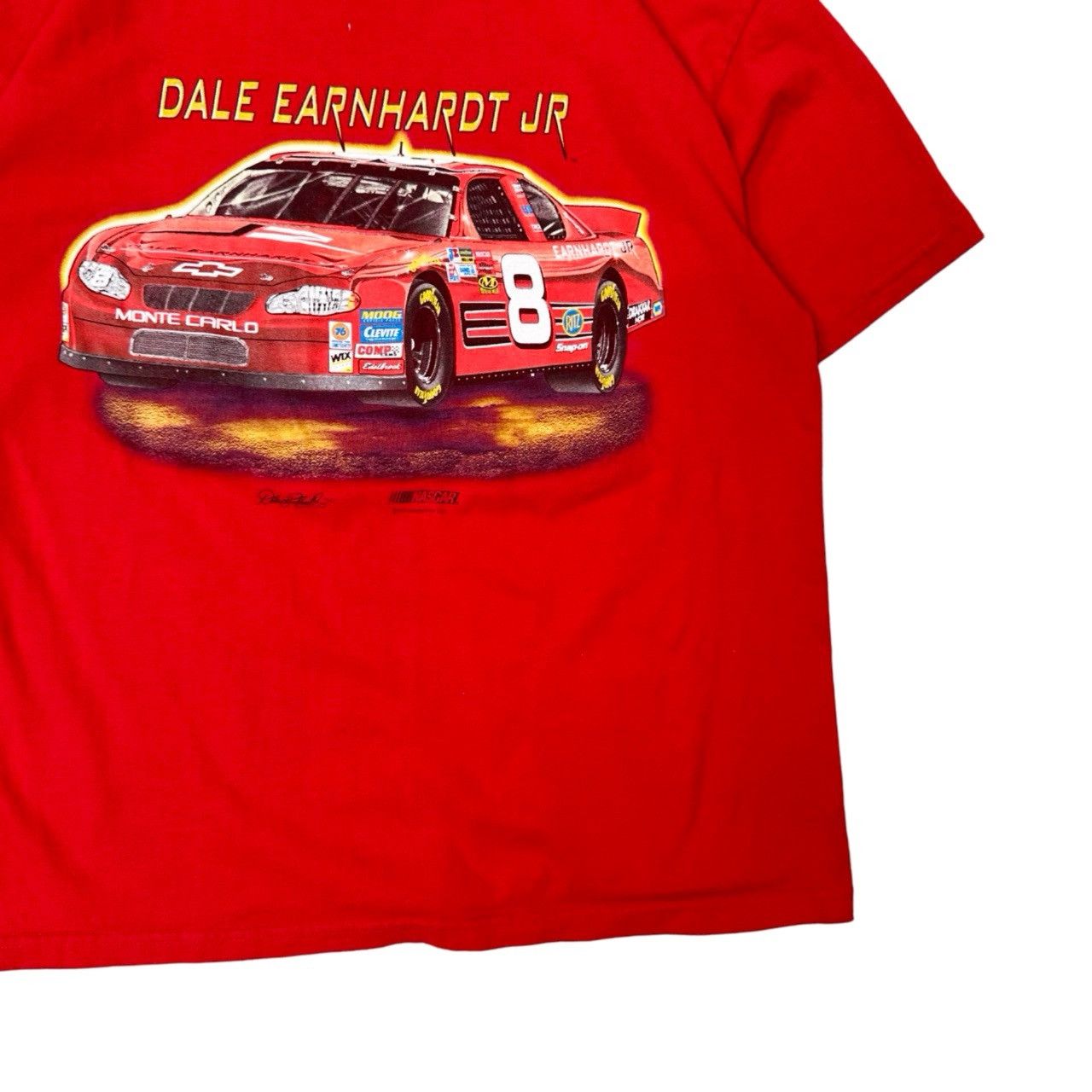 Vintage Vintage 00s Y2K Dale Earnhardt Jr NASCAR Graphic T Shirt Size US S / EU 44-46 / 1 - 3 Thumbnail