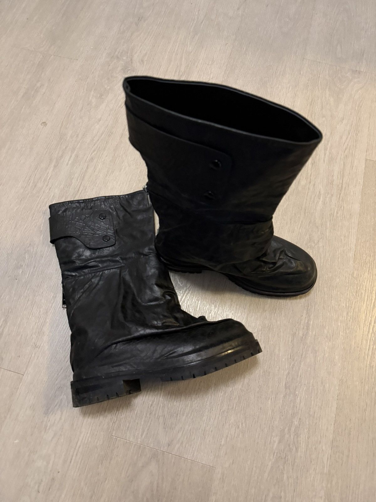 424 424 Dragonrider Marathon Boots Black Size US 9 / EU 42 - 3 Thumbnail