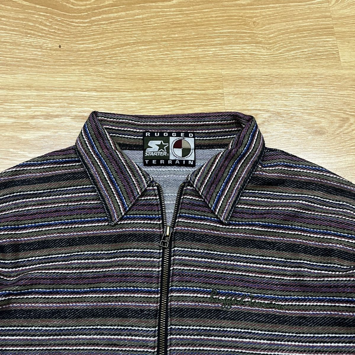 Japanese Brand × Starter × Vintage Rugged Terrain Starter Rugs Halfzipper Vintage 90’s Unisex Size US L / EU 52-54 / 3 - 4 Thumbnail