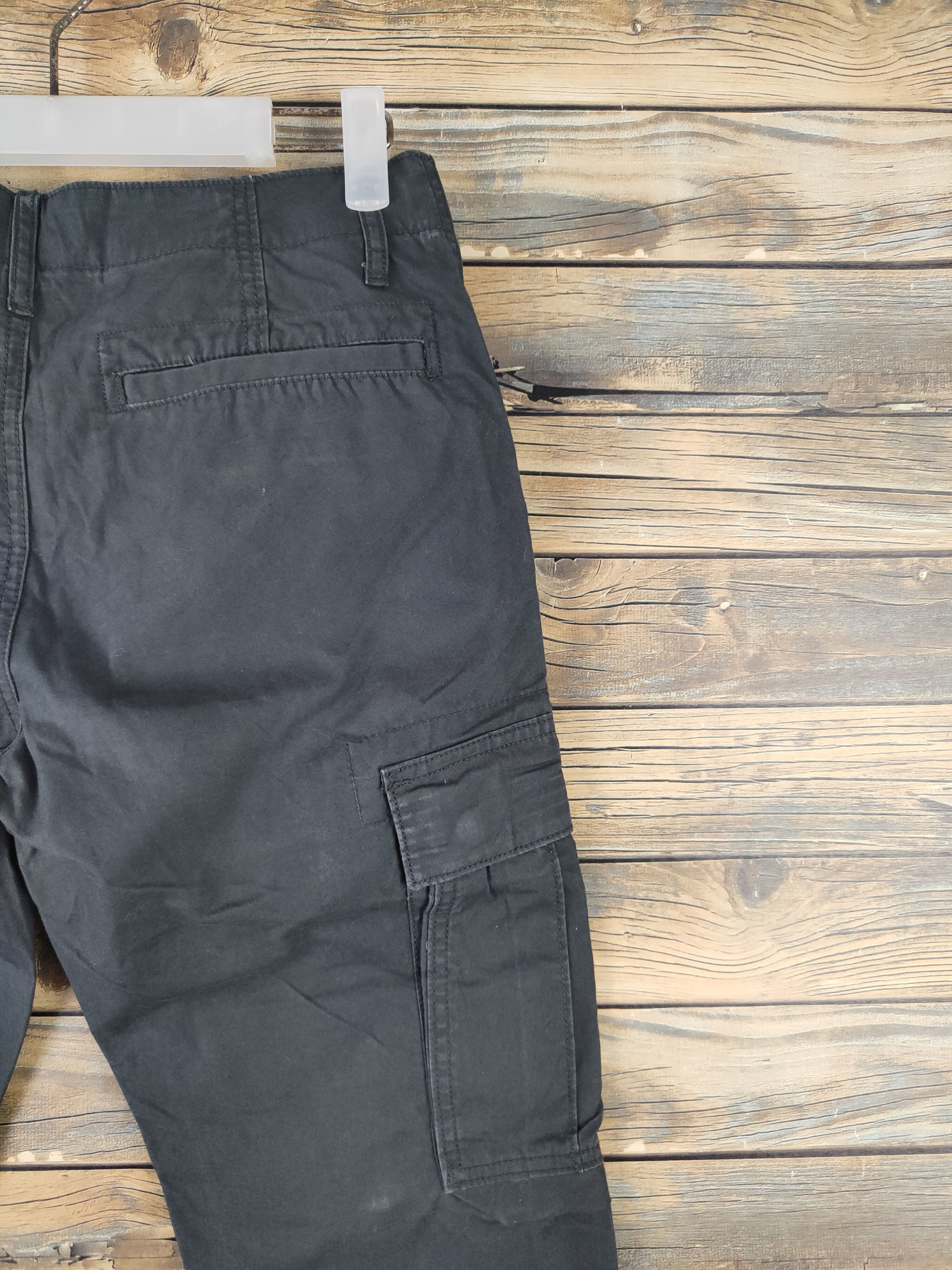 Japanese Brand DL Old Navy Gray Multipocket Tactical Cargo Pants #1487 Size US 27 - 10 Thumbnail