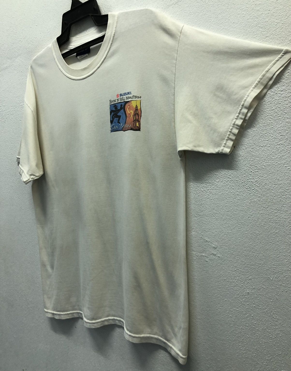 Reebok Vintage Reebok Suzuki Rock 'N' Roll Marathon San Diego Shirt Size US L / EU 52-54 / 3 - 6 Thumbnail