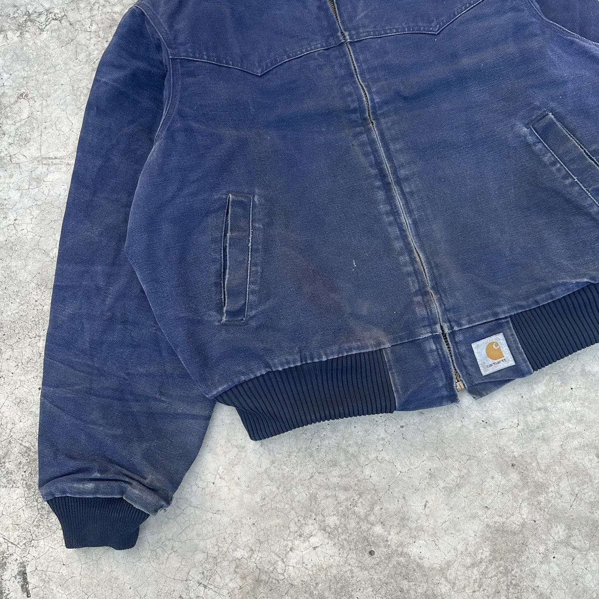 Carhartt Crazy Vintage 90s Faded Carhartt Santa Fe Jacket Size US XXL / EU 58 / 5 - 4 Thumbnail