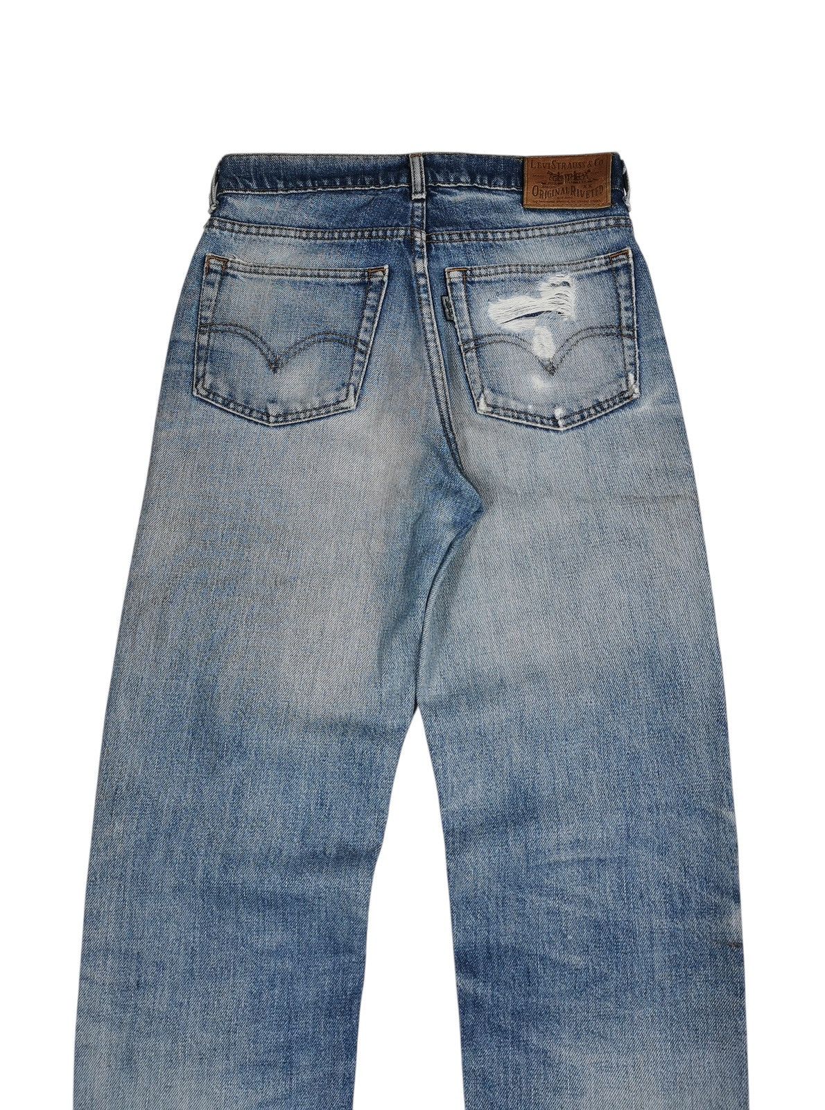 Levi's Vintage levis original rivetted blue jeans distressed Size US 28 / EU 44 - 3 Thumbnail