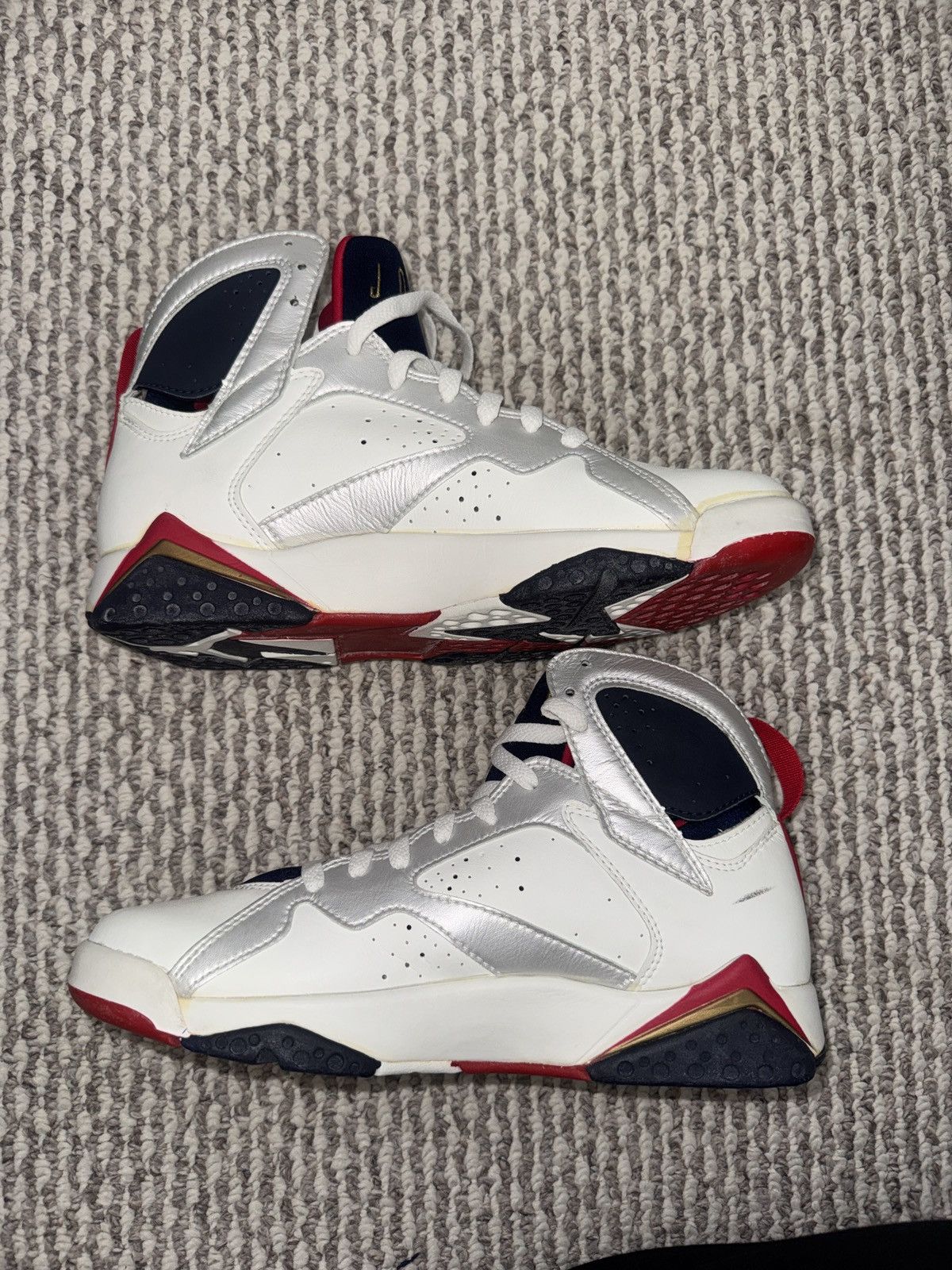Nike NIKE AIR JORDAN 7 OLYMPIC US8.5 NEW IN BOX - 1992 Vintage Size US 8.5 / EU 41-42 - 2 Thumbnail