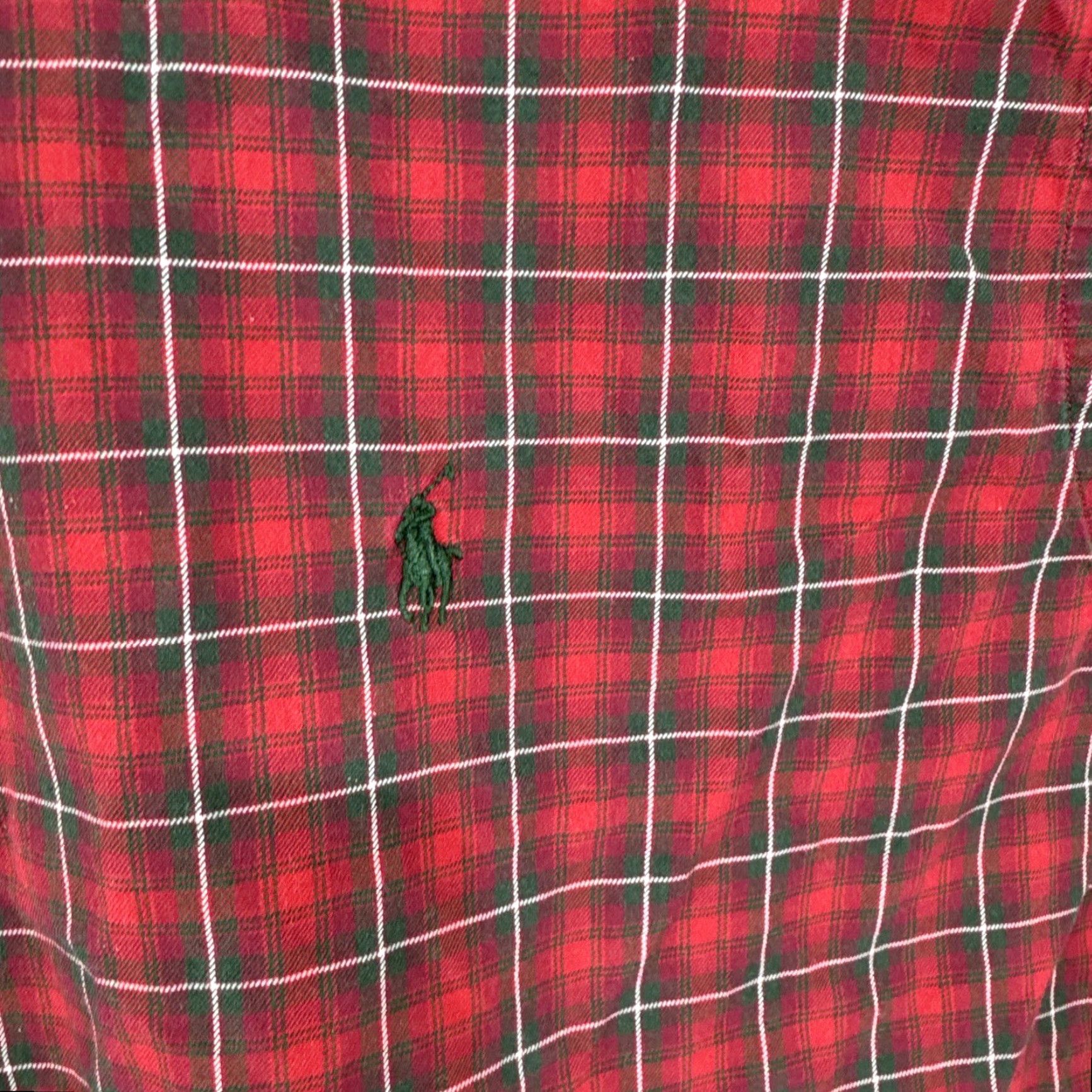 Polo Ralph Lauren Vintage Polo Ralph Lauren Mens Classic Fit Shirt XL Plaid Long Sleeve Button Red Size US XL / EU 56 / 4 - 6 Thumbnail