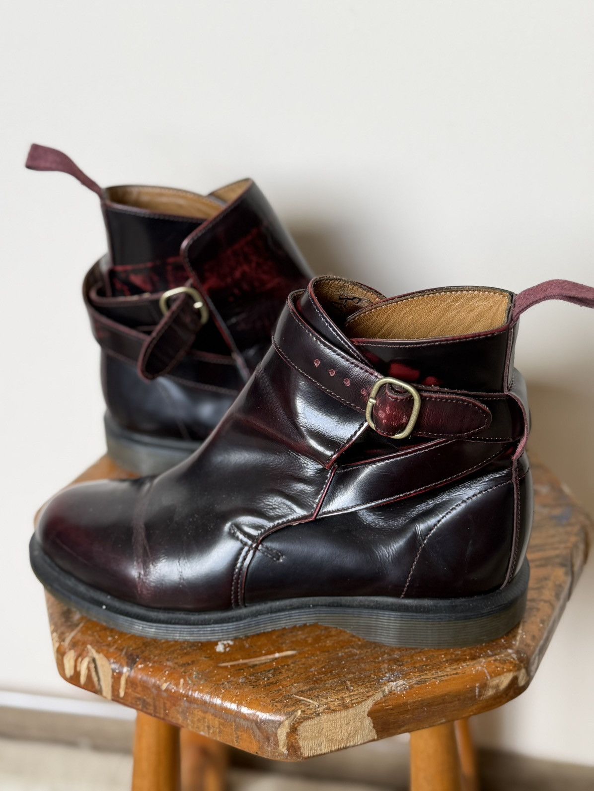 Dr. Martens Vintage D.r Martens Leather Brown Belted Classic Shoes Size US 7 / IT 37 - 4 Thumbnail