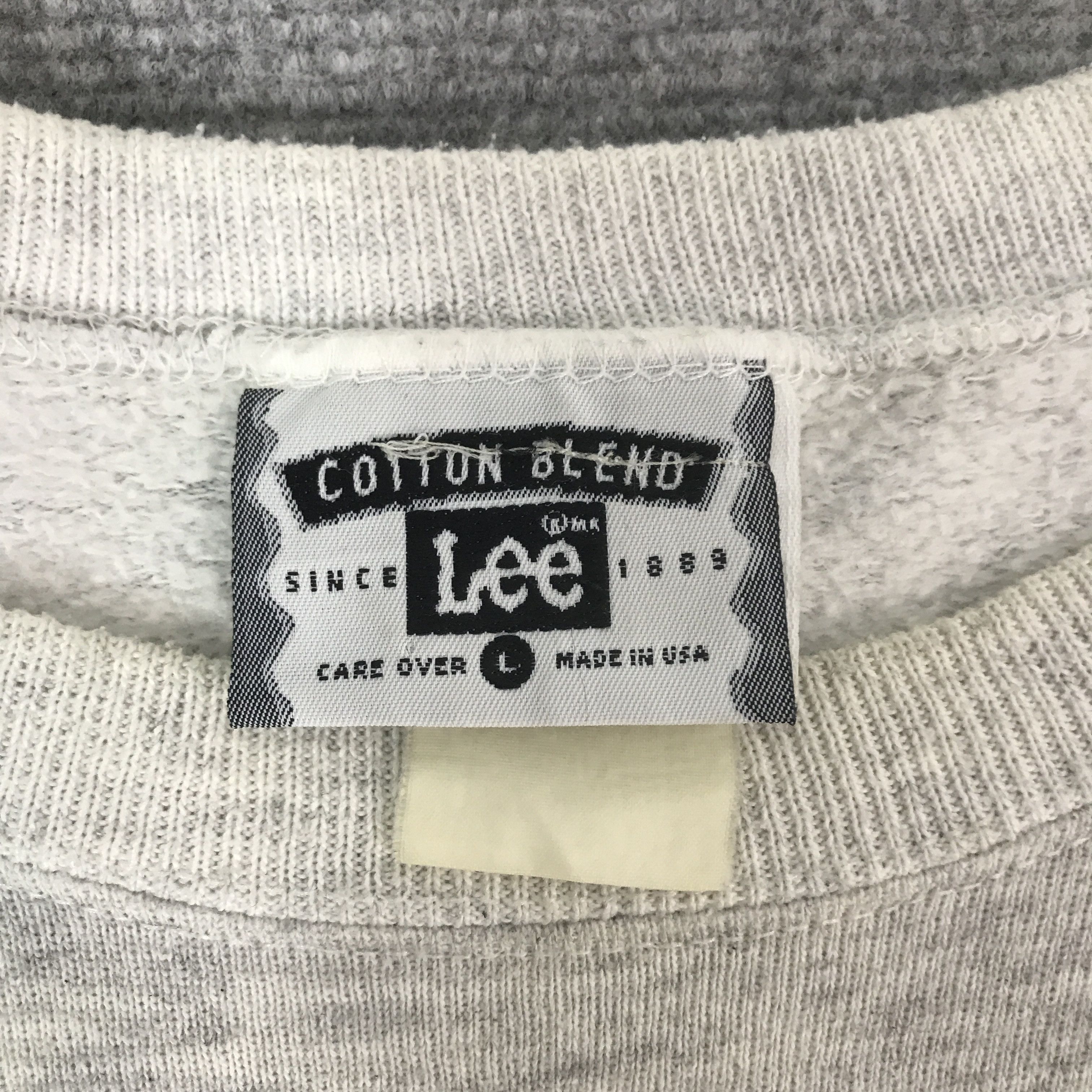 Lee vintage Lee Big Logo Sweatshirt K61B4 Size US L / EU 52-54 / 3 - 8 Thumbnail
