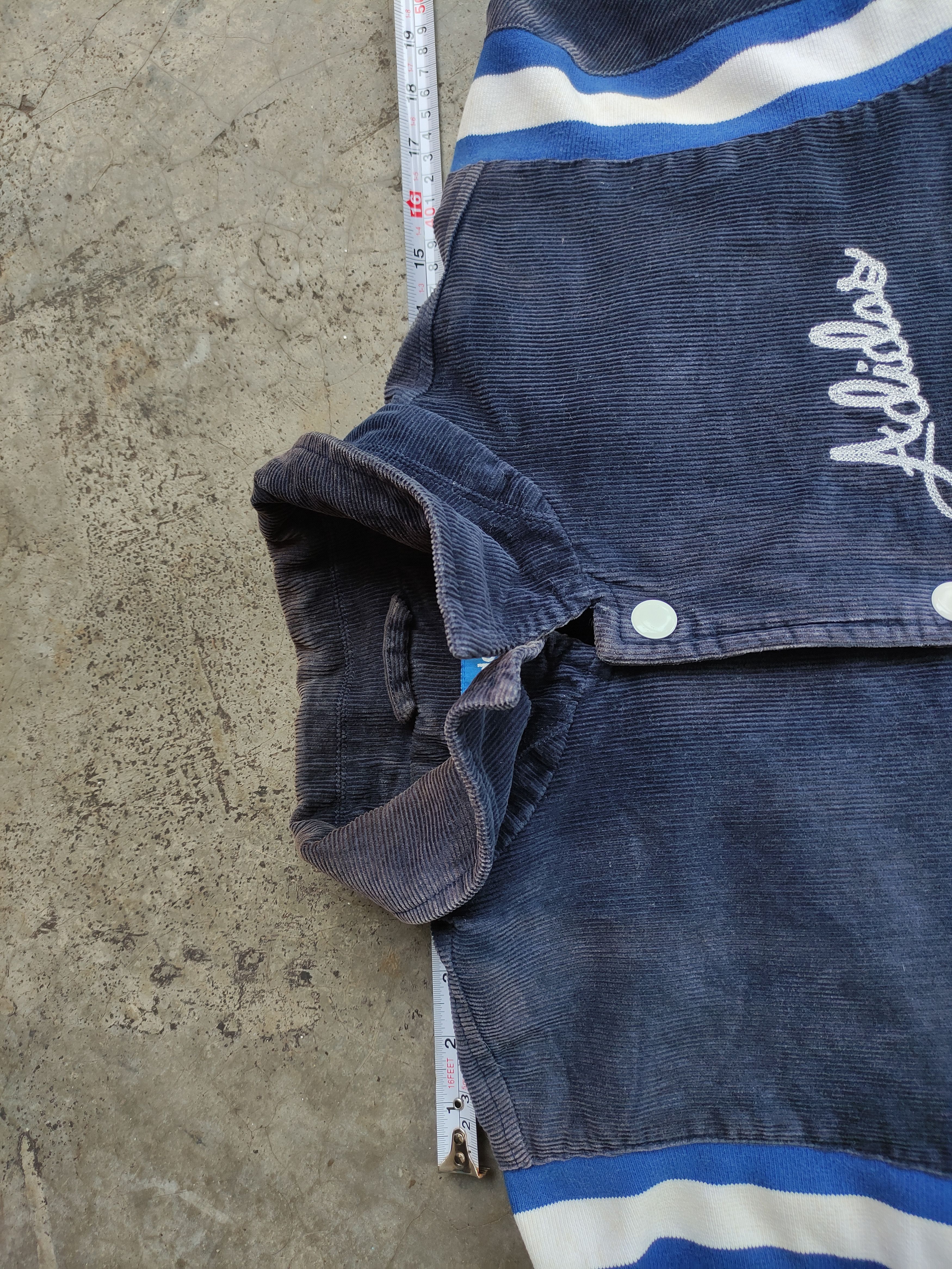 Adidas ADIDAS ORIGINALS JACKET BLOUSON CORDUROY PADDED NAVY Size US S / EU 44-46 / 1 - 15 Thumbnail