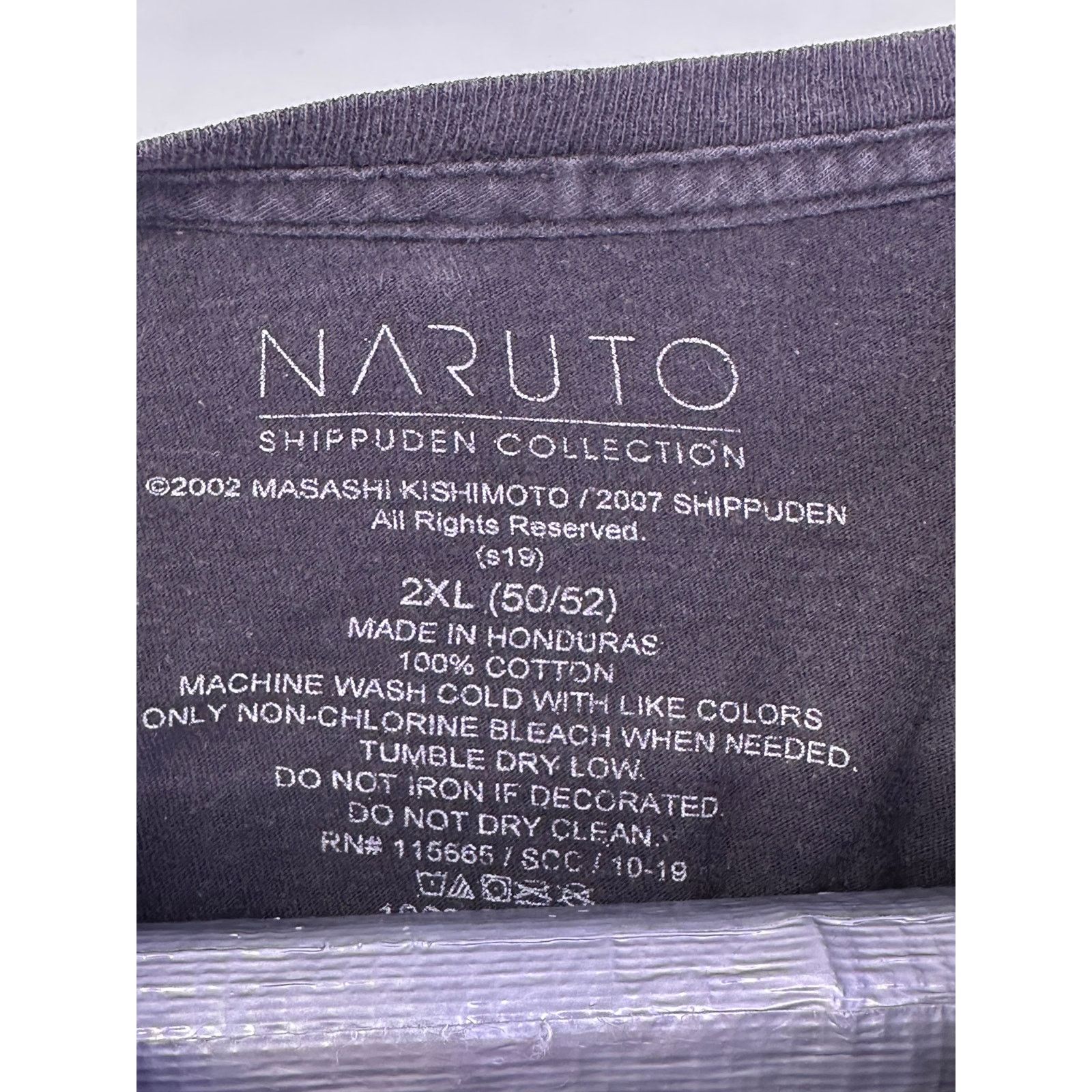 & Other Stories Naruto Shippuden Kakashi Hatake Black Tshirt Size 2XL Size US XXL / EU 58 / 5 - 6 Thumbnail