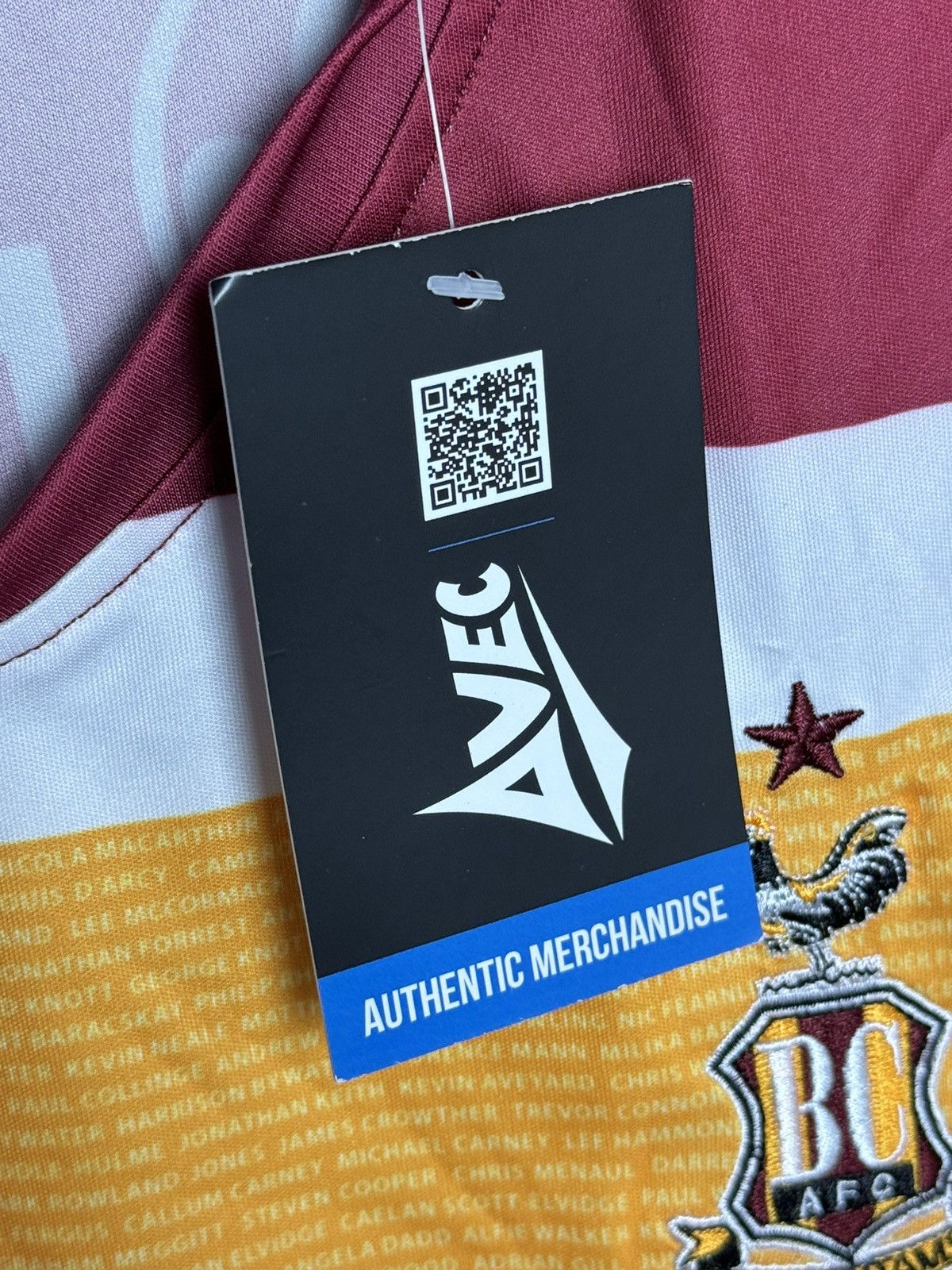 Other New Bradford City 21/22 Special Football Jersey Size US L / EU 52-54 / 3 - 8 Thumbnail