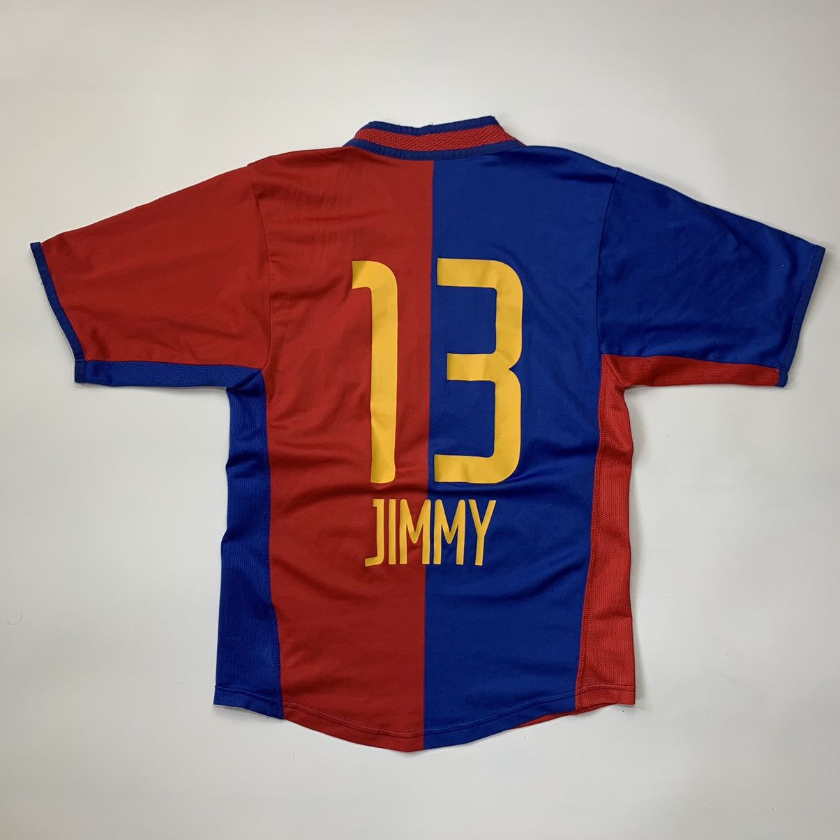 Vintage Vintage Nike Basel 2002 Blockcore Football Jersey Jimmy Size US XS / EU 42 / 0 - 8 Thumbnail