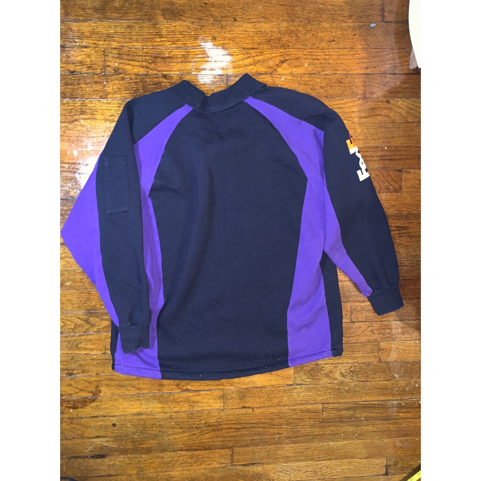 Other Vintage FedEx Quarter Zip Sweatshirt L USA Workwear Size US L / EU 52-54 / 3 - 8 Thumbnail