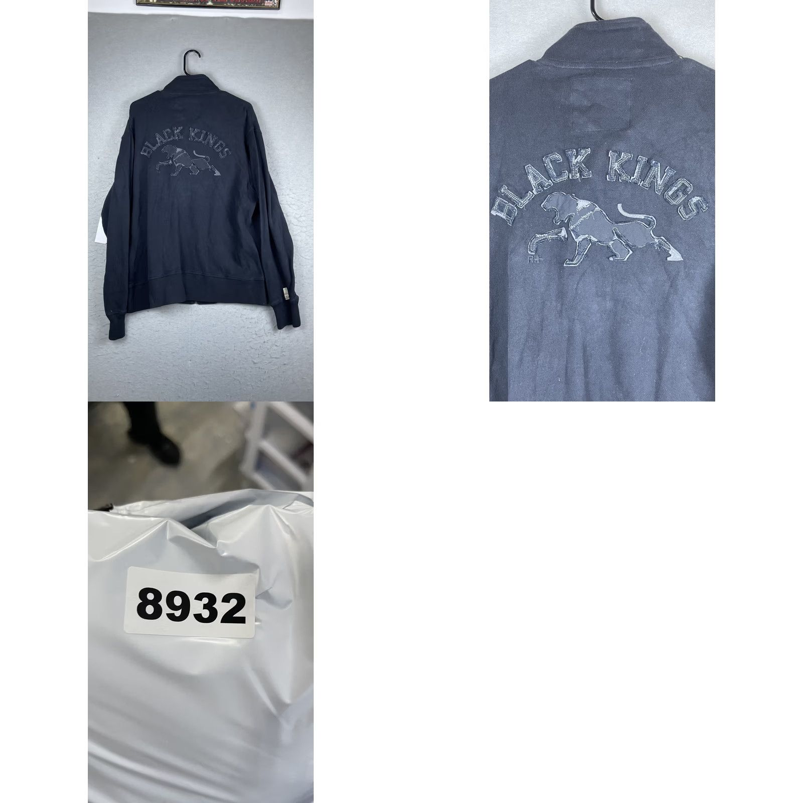 Rocawear Rocawear Track Jacket Mens XL Blue Black Kings Series Full Zip Streetwear Hip Hop Size US XL / EU 56 / 4 - 8 Thumbnail