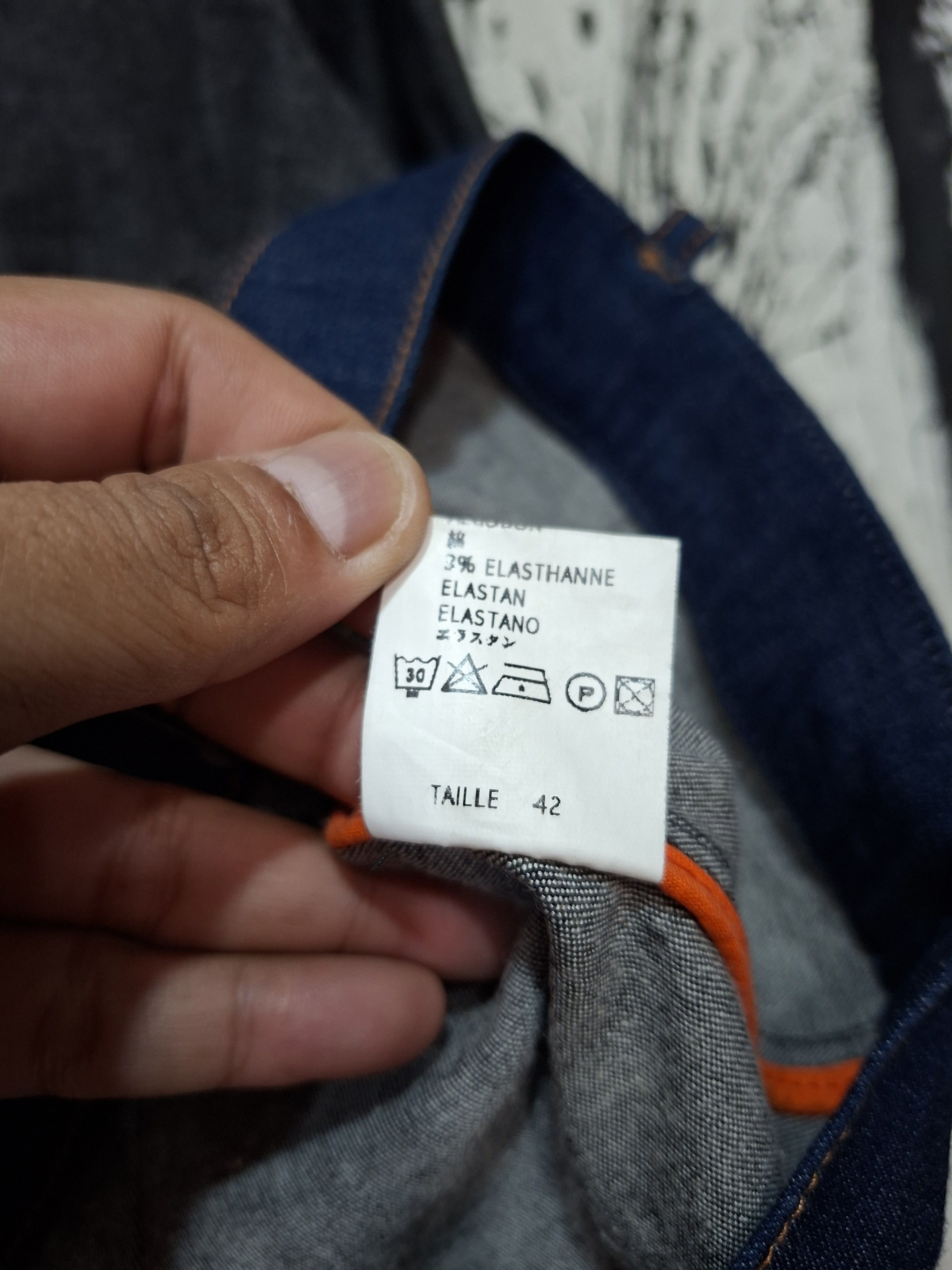 Cop Copine COP COPINE PARIS MANDARIN COLAR DENIM JACKET Size M / US 6-8 / IT 42-44 - 8 Thumbnail