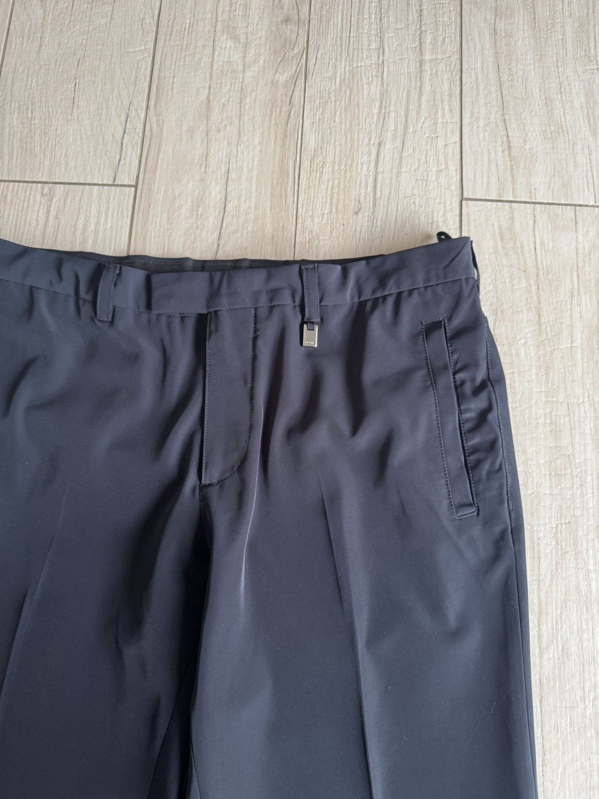 Prada Archive Prada Black Tab Logo Casual Pants Size US 36 / EU 52 - 5 Thumbnail