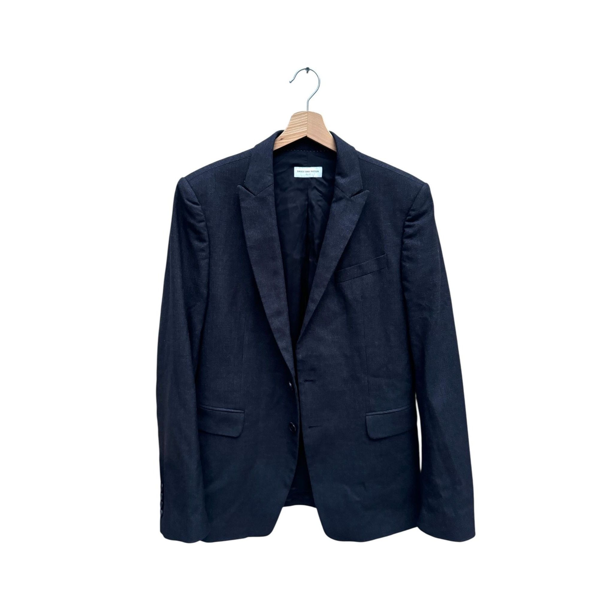 Dries Van Noten Grey Wool Blazer Jacket Size 40R - 1 Thumbnail