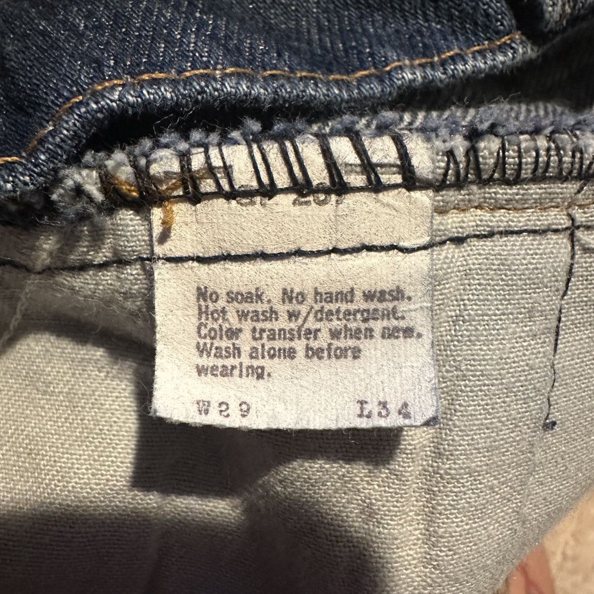 Levi's × Vintage RARE Levi’s Orange Tab Bell Bottom Jeans Size US 27 - 6 Thumbnail