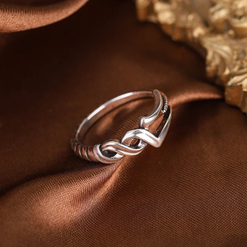 Jewelry Cross Line Rings Size ONE SIZE - 2 Thumbnail
