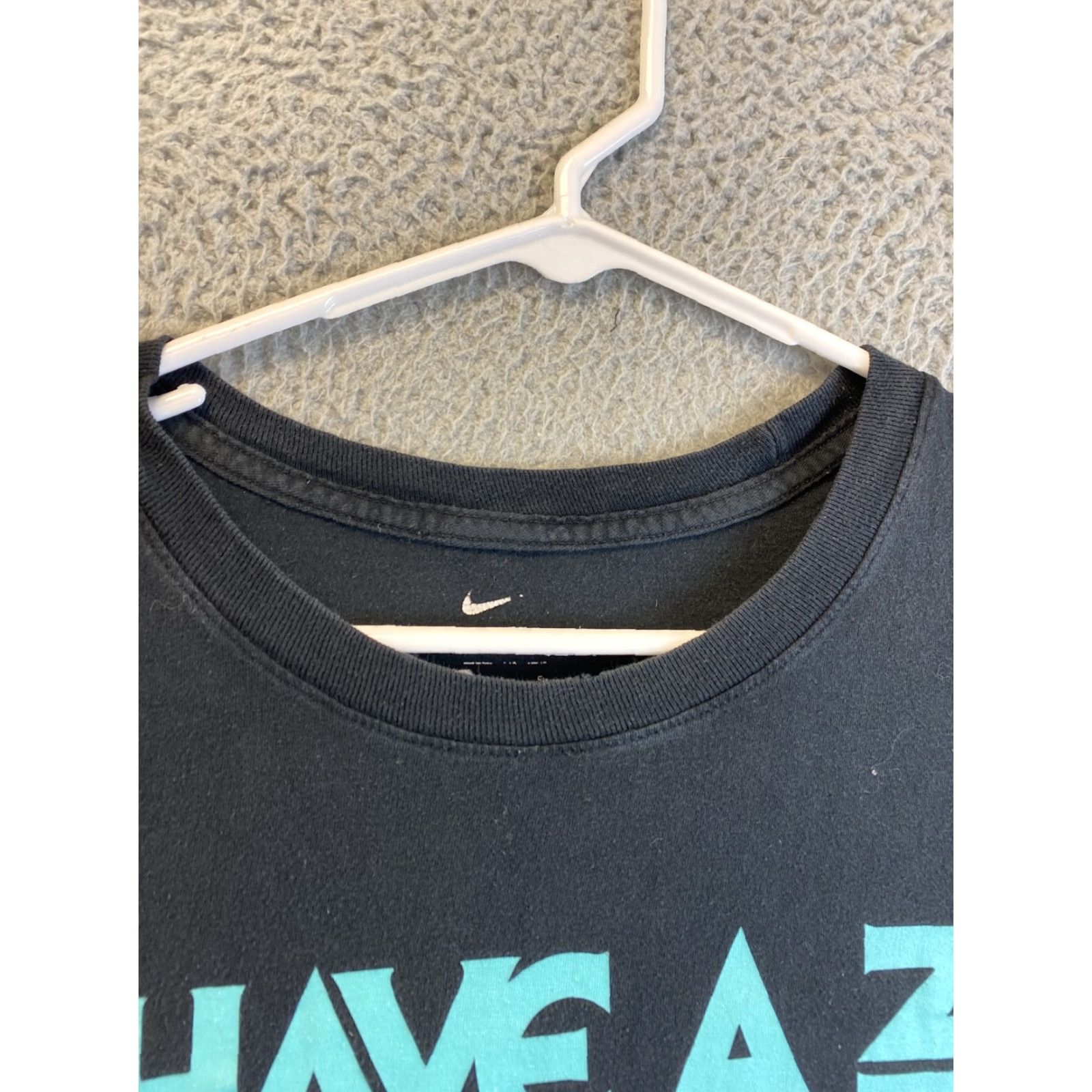 Nike Nike T-Shirt Adult XL Black Cotton Athletic Crew Neck Short Sleeve Regular Fit Menâs CrossFit Casual Activewear Size US XL / EU 56 / 4 - 4 Thumbnail