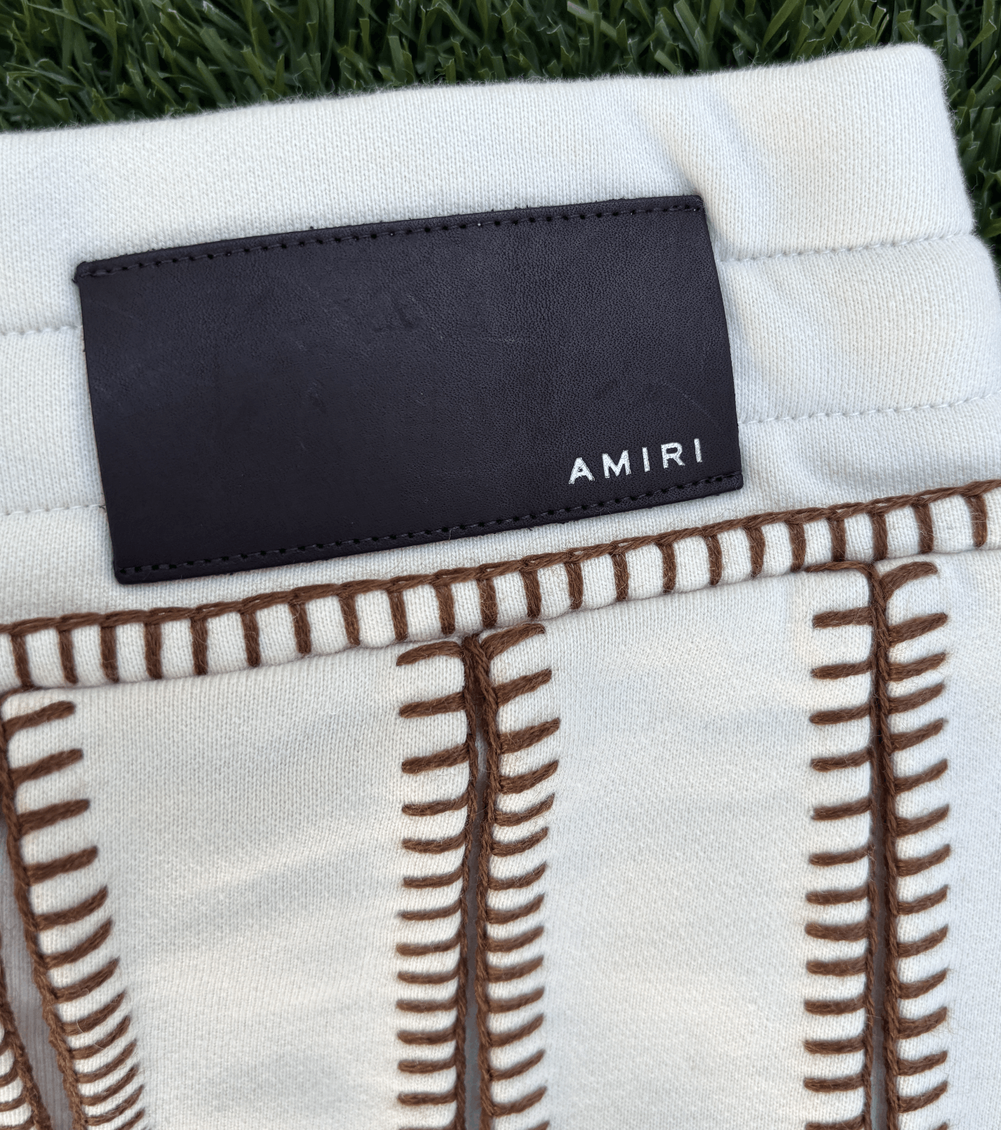 Amiri AMIRI STITCH FLARE PANTS Size US 32 / EU 48 - 8 Thumbnail