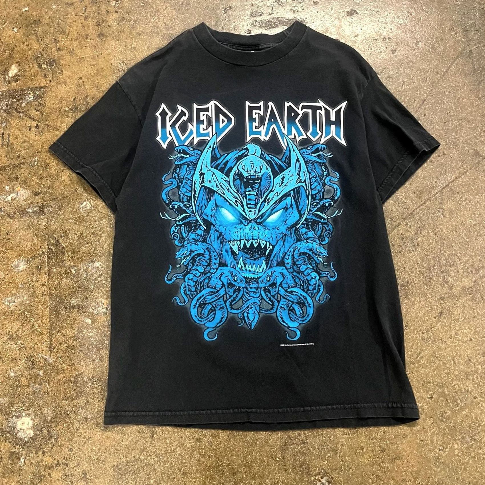 Vintage Y2K Iced Earth Shirt Mens Medium Black We Will Conquer Metal Band Tee Size US M / EU 48-50 / 2 - 3 Thumbnail
