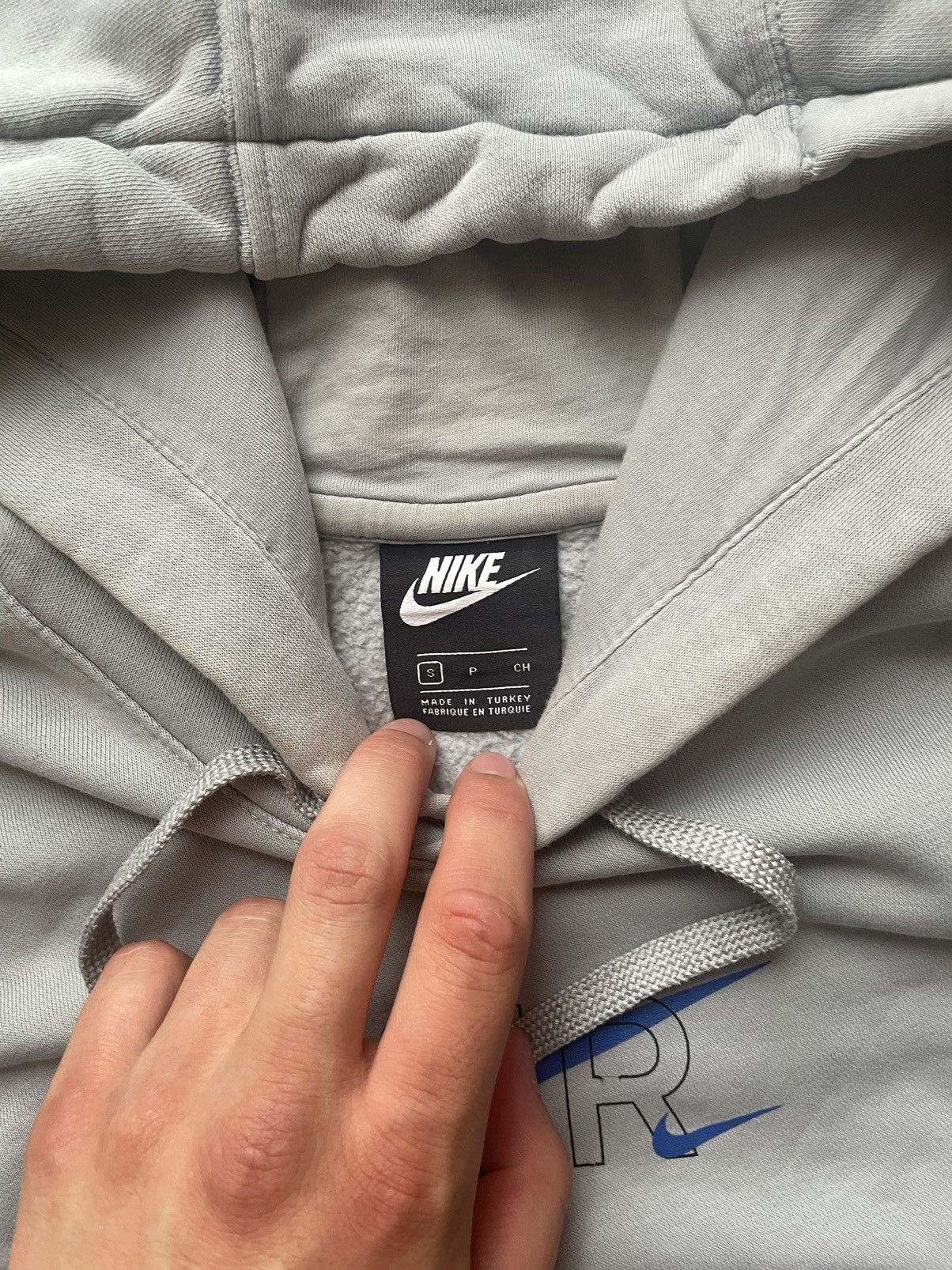 Nike × Vintage Nike Hoodie Streetwear Vintage Big Logo Swoosh Size US S / EU 44-46 / 1 - 14 Thumbnail