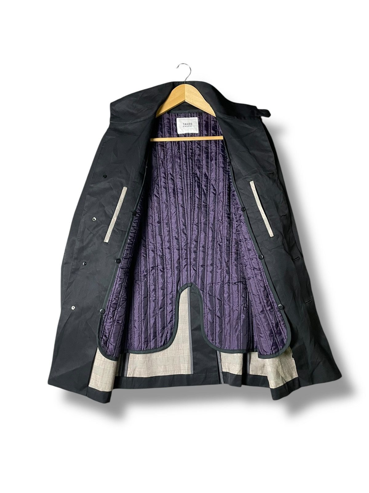Japanese Brand × Takeo Kikuchi × Vintage Takeo Kikuchi Brand Full-Button Light Coat (58) Size US XS / EU 42 / 0 - 2 Thumbnail