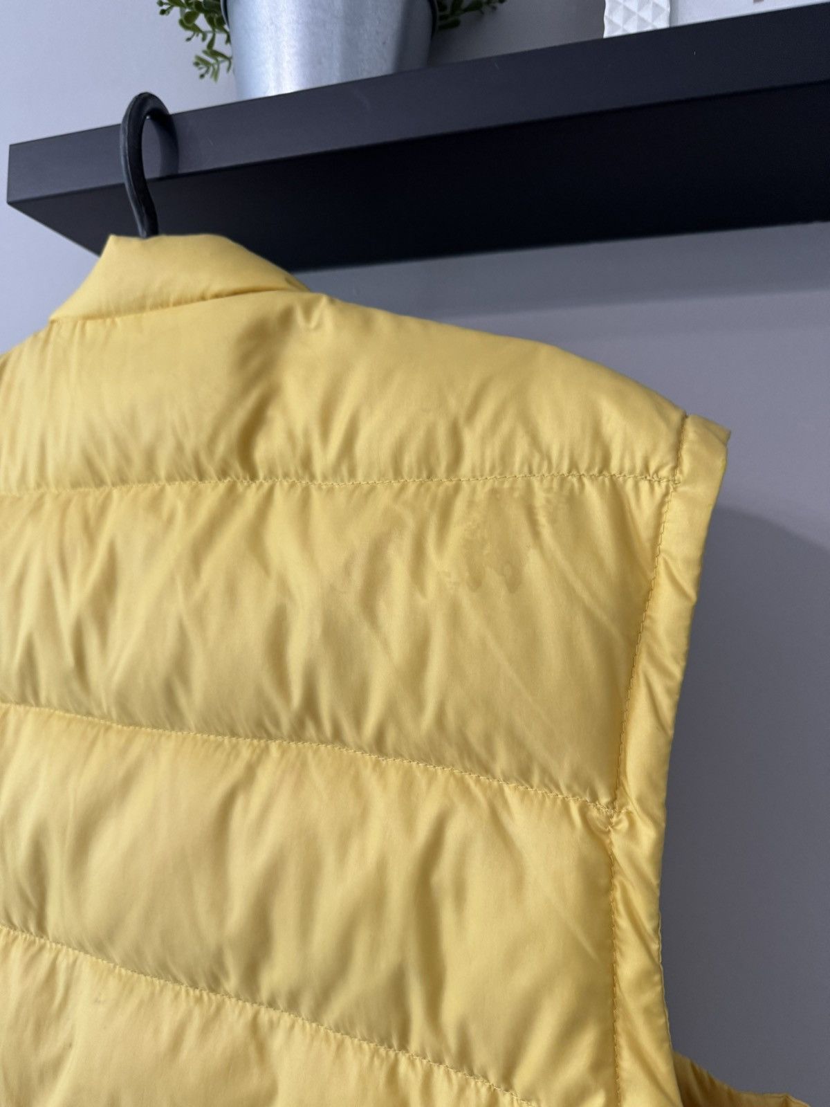 Moncler Moncler Yellow Down Puffer Vest Vintage Size US XL / EU 56 / 4 - 7 Thumbnail