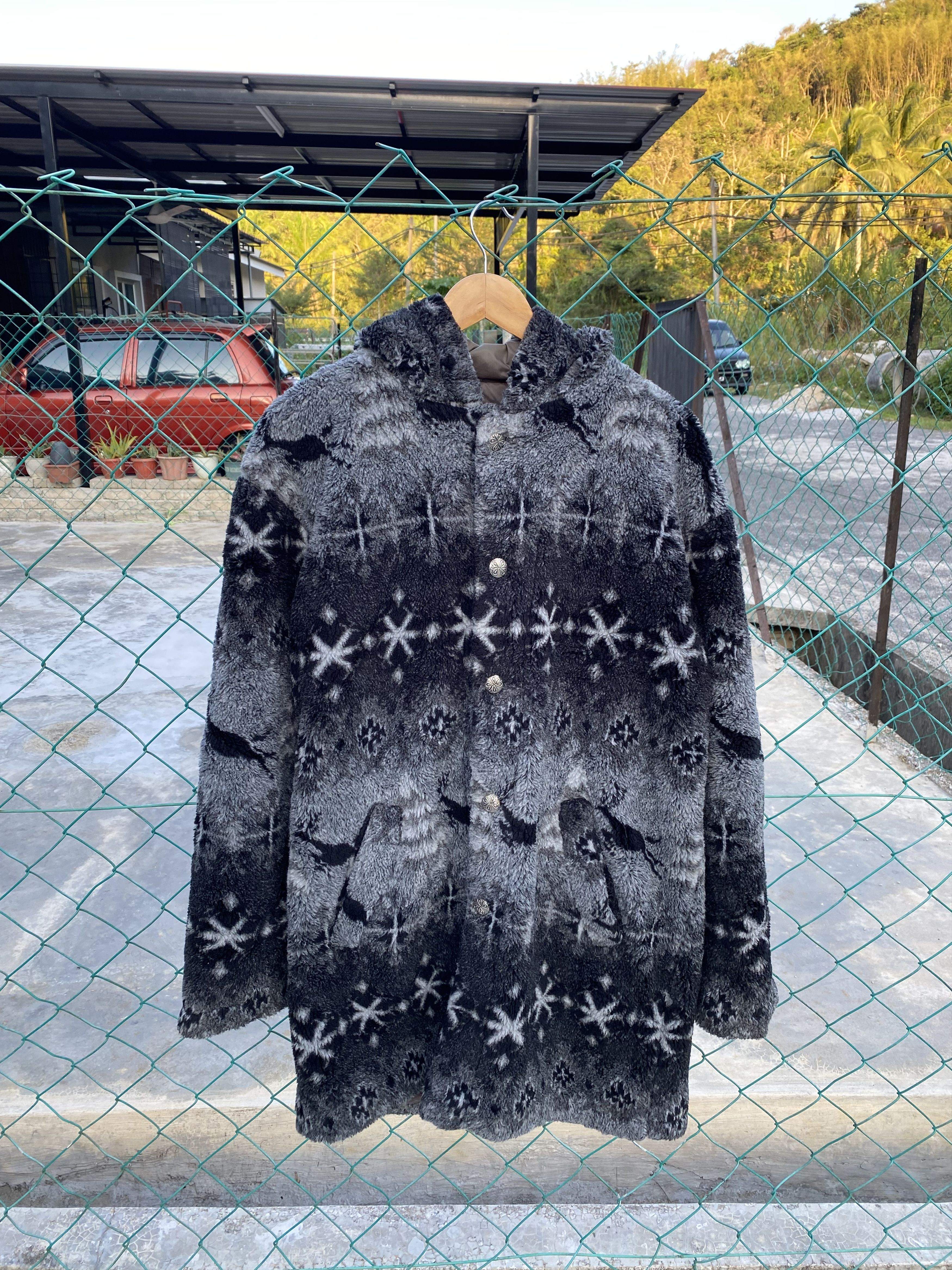 Aztech Mountain Vintage Son Sun deep pile printed fleece Size US L / EU 52-54 / 3 - 1 Thumbnail