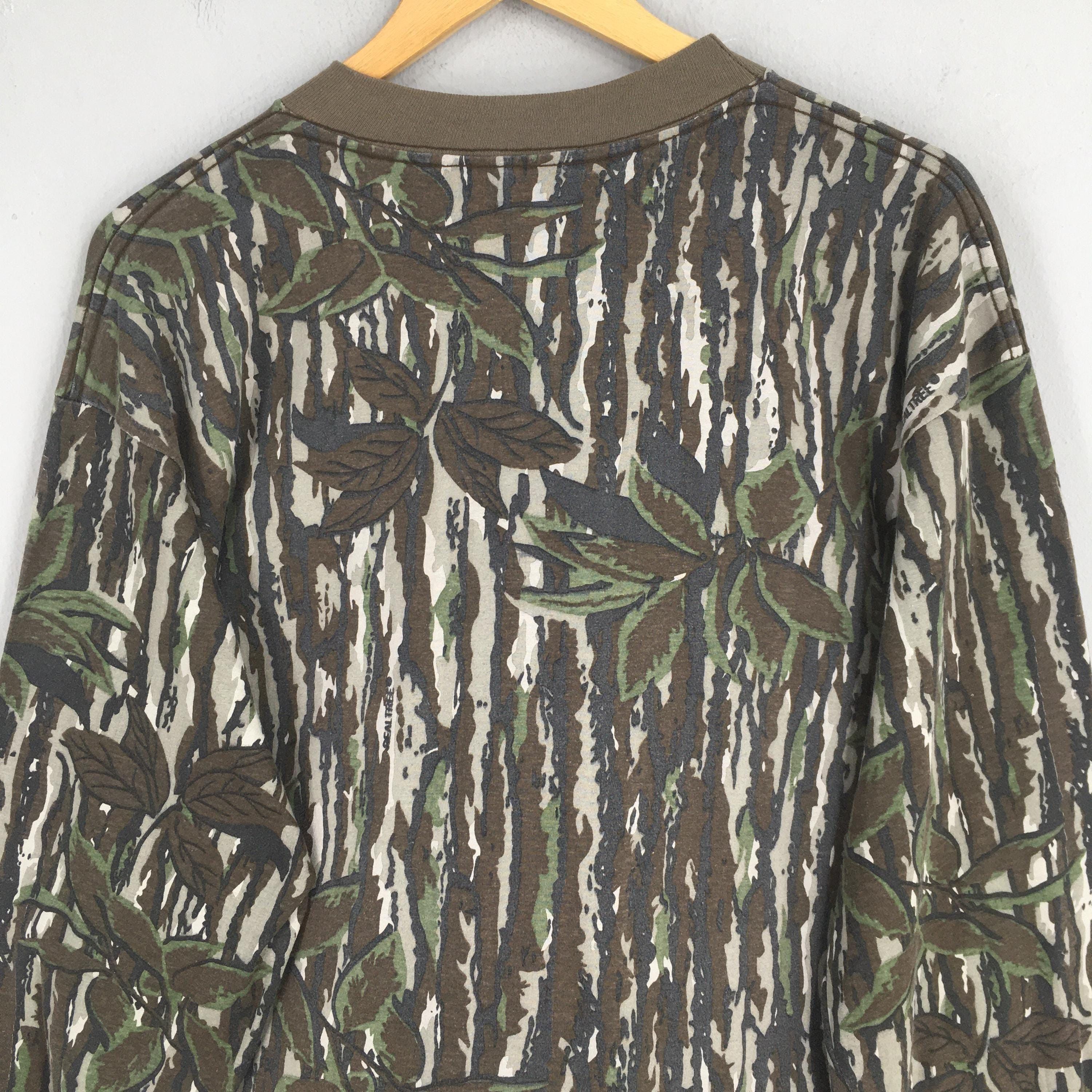 Mossy Oaks × Realtree × Vintage Vintage Bluebills Real Tree Camo Longsleeve T shirt XLarge Size US XL / EU 56 / 4 - 8 Thumbnail