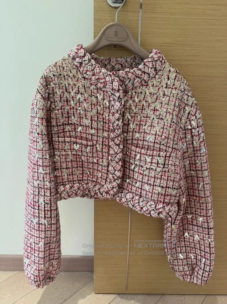 Valentino Valentino Tweed sequin embroidered coat Size XS / US 0-2 / IT 36-38 - 1 Thumbnail