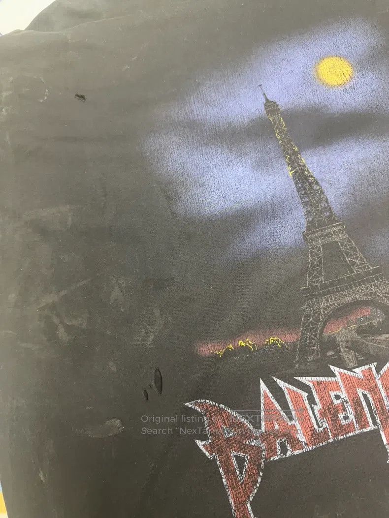 Balenciaga Balenciaga Eiffel Tower Short Sleeve Size US M / EU 48-50 / 2 - 5 Thumbnail