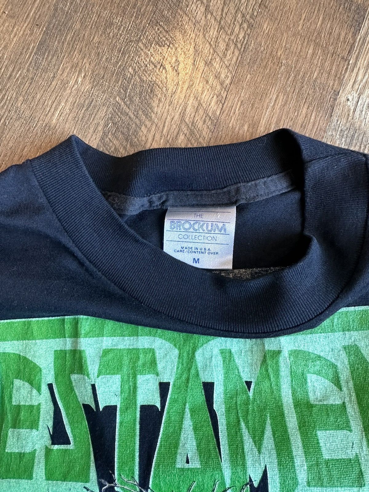 Band Tees × Vintage 1988 Testament "Criminal Minds Effect" tour tee Size US M / EU 48-50 / 2 - 6 Thumbnail