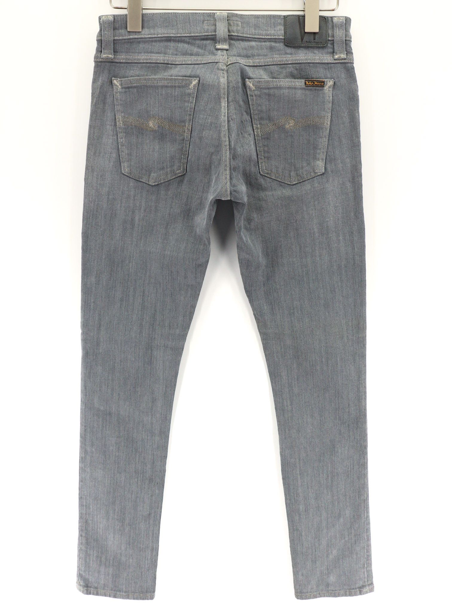 Nudie Jeans TIGHT LONG JOHN W30/L32 Organic Charcoal Jeans 80671 Size US 30 / EU 46 - 2 Thumbnail