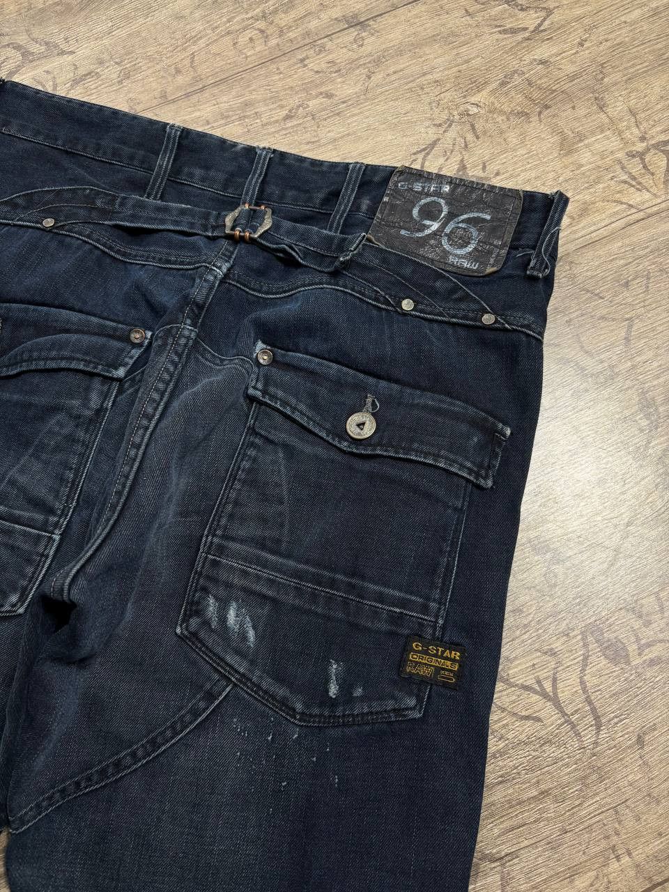 G-Star G-Star Raw 96 Cropped Y2K Bermuda Denim Shorts Size US 33 - 4 Thumbnail