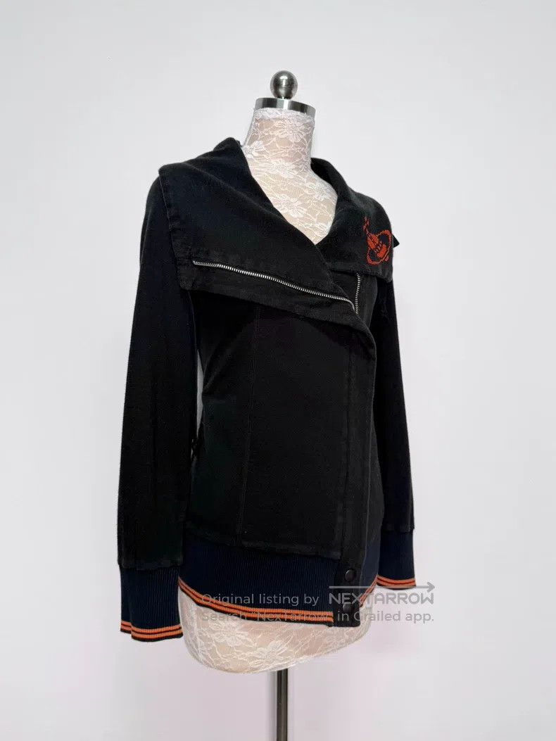 Vivienne Westwood Vivienne Westwood Black Pixel Orange Big Saturn Deformatio Size L / US 10 / IT 46 - 2 Thumbnail