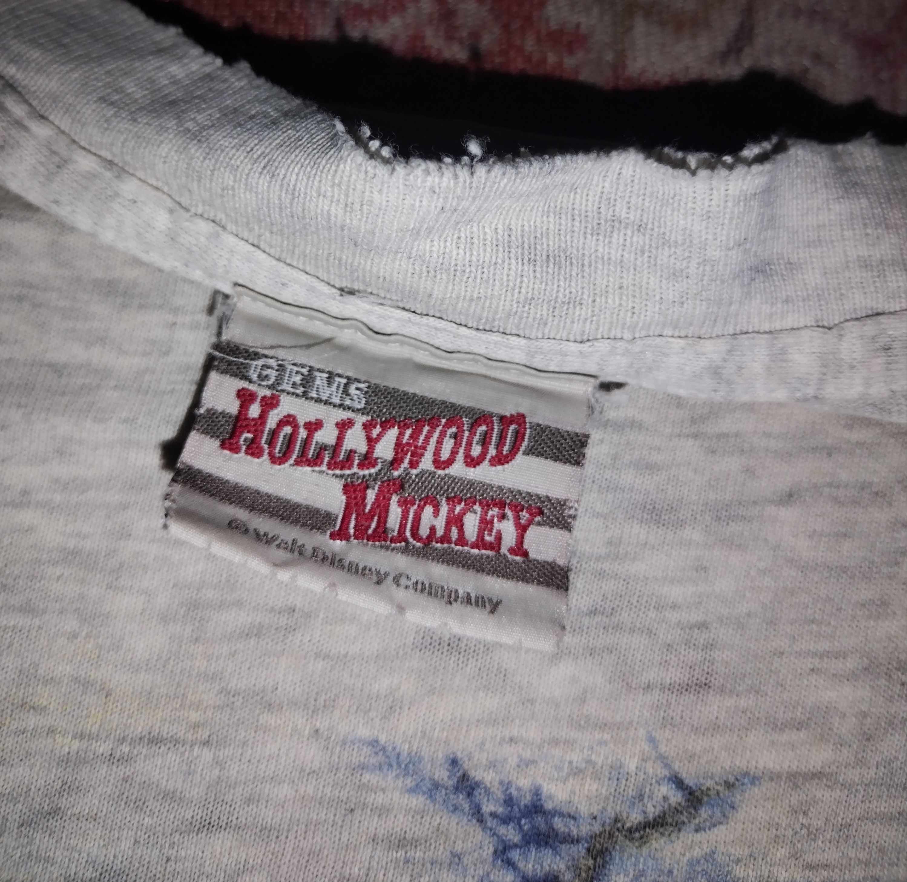 Mickey Mouse Vintage Mickey Mouse 90s Distressed Tshirt Size US L / EU 52-54 / 3 - 4 Thumbnail